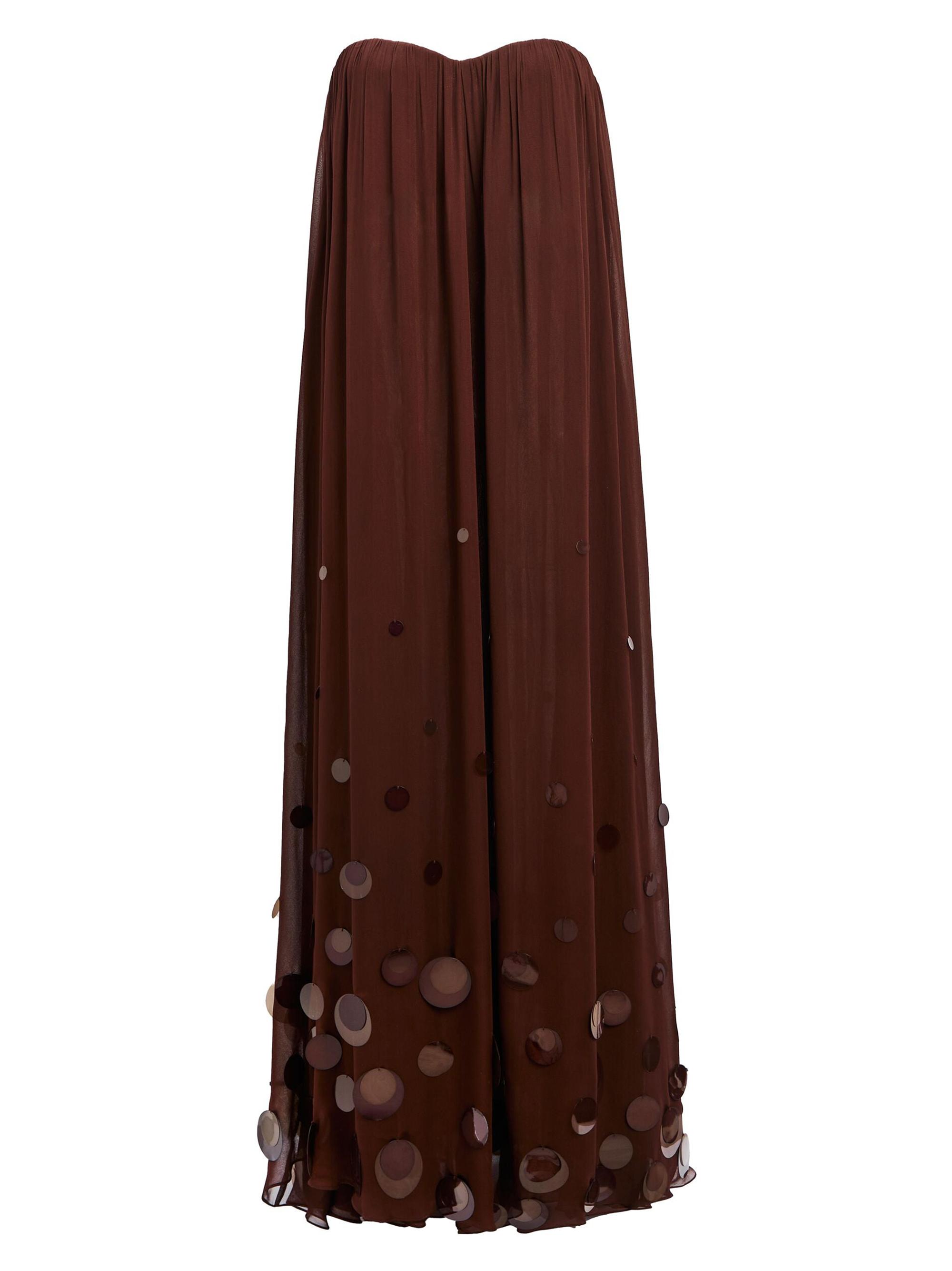 Retrofête Women's Helena Dress - Deep Brown