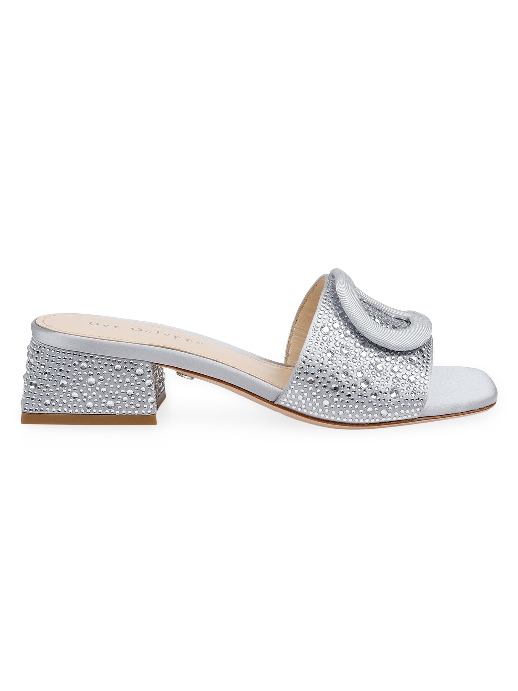 Dee Ocleppo Women's Dizzy II Mule Sandals - Silver
