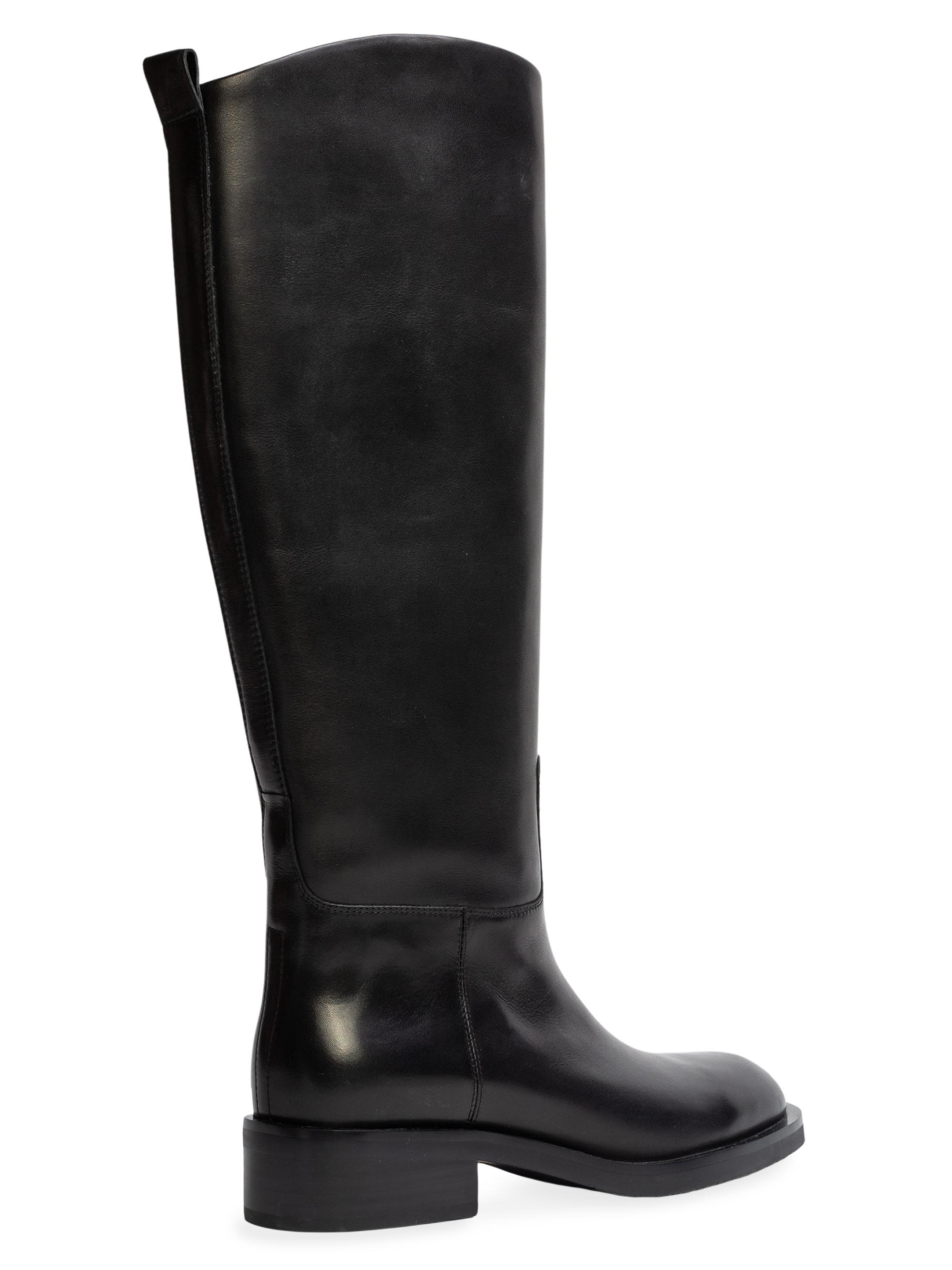 Black Suede Studio Pace Leather Boots | Saks Fifth Avenue
