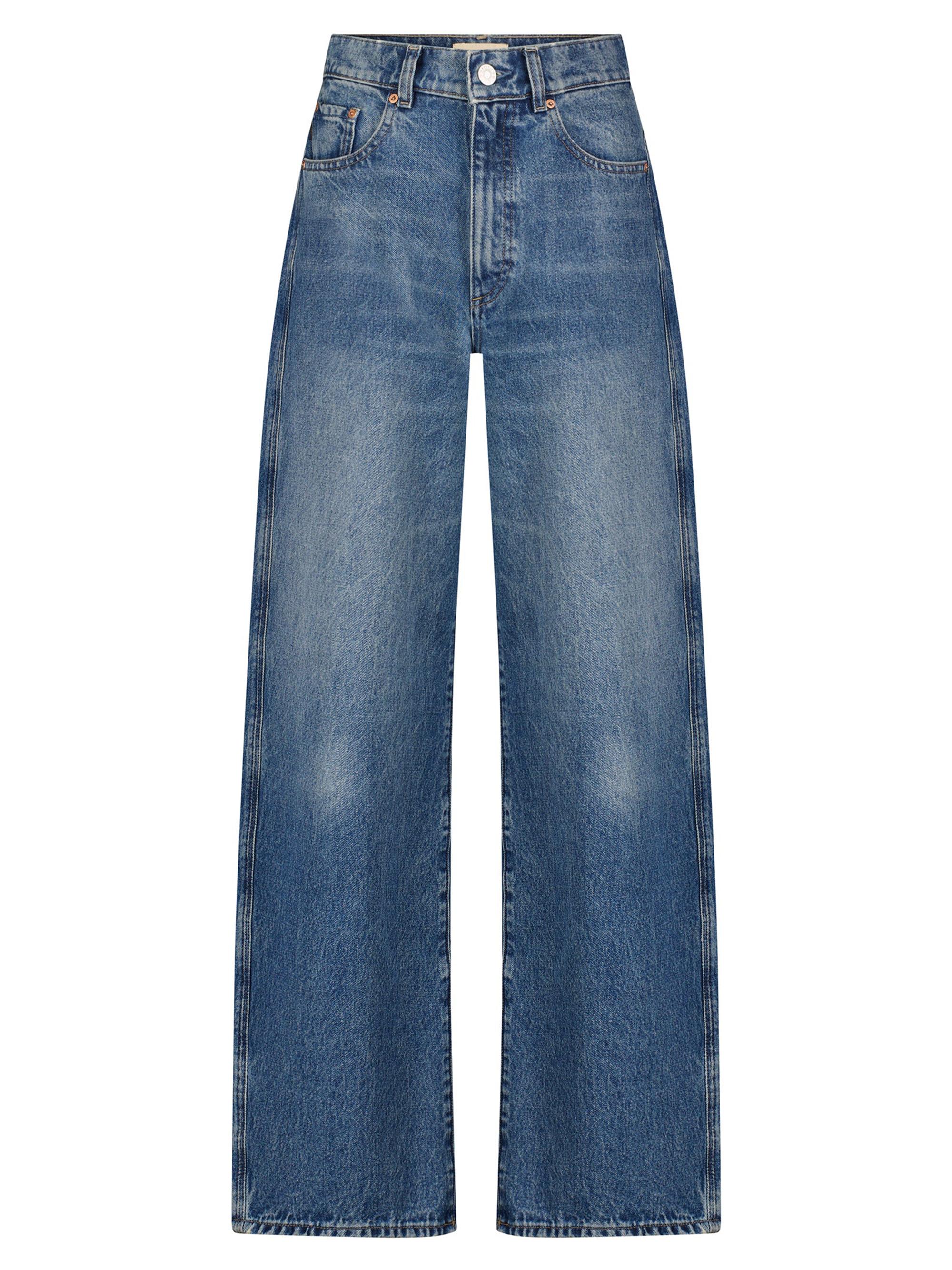 DL1961 Premium Denim Women's Taylor Barrel Ultra High Rise Jeans - Endless Sea Blue