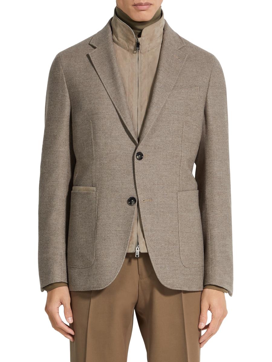 ジャケット・アウター ounce Cashmere half coat ounce Cashmere half coat