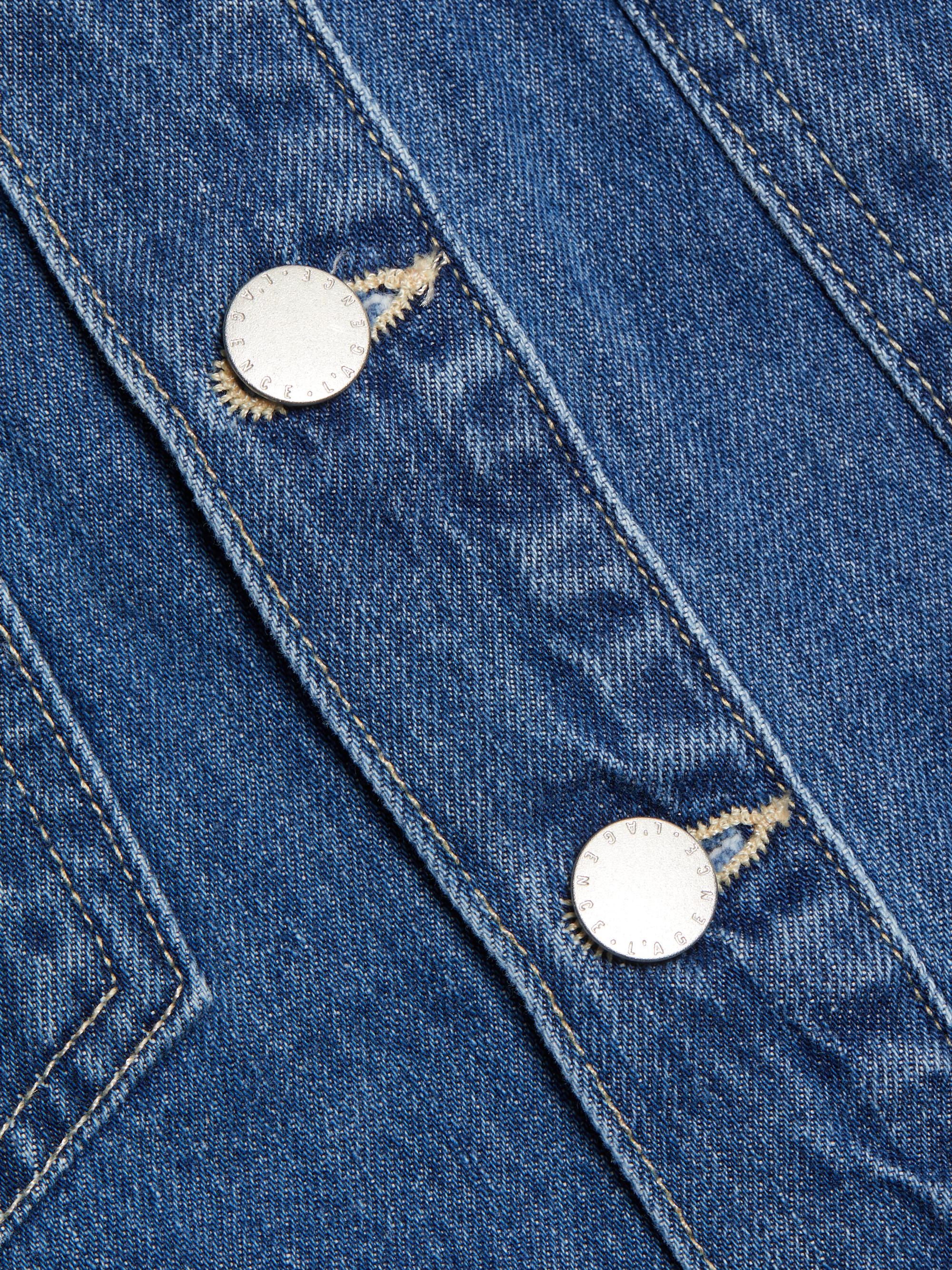 新品 未使用タグ付き OHGA オーガ DENIM JACKET L'AGENCE Koda Crop Denim Jacket | Saks Fifth Avenue