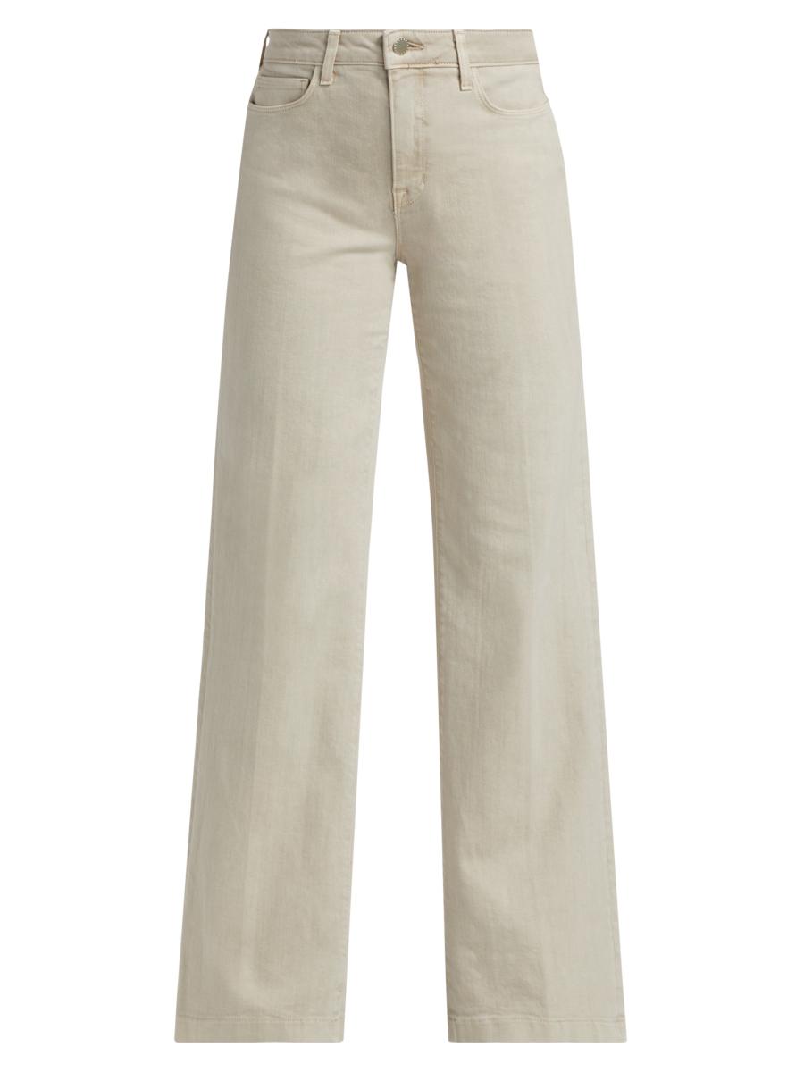 【関税＆送料込み】Saint Laurent Wide-Leg Pants In Grain De wide-leg pants in cashmere | Saint Laurent | YSL US