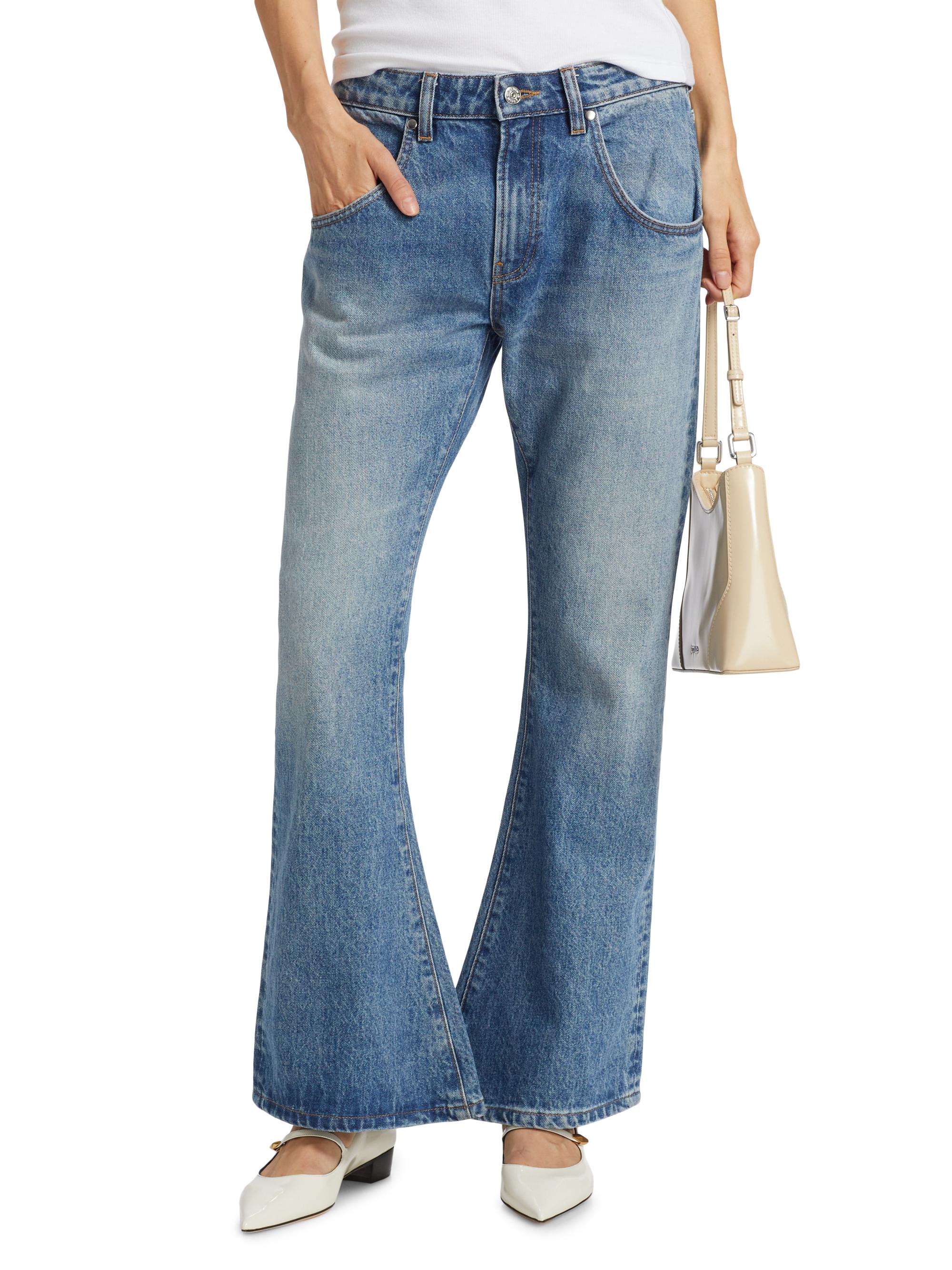 EB Denim Bella Mid-Rise Boot-Cut Jeans | Saks Fifth Avenue