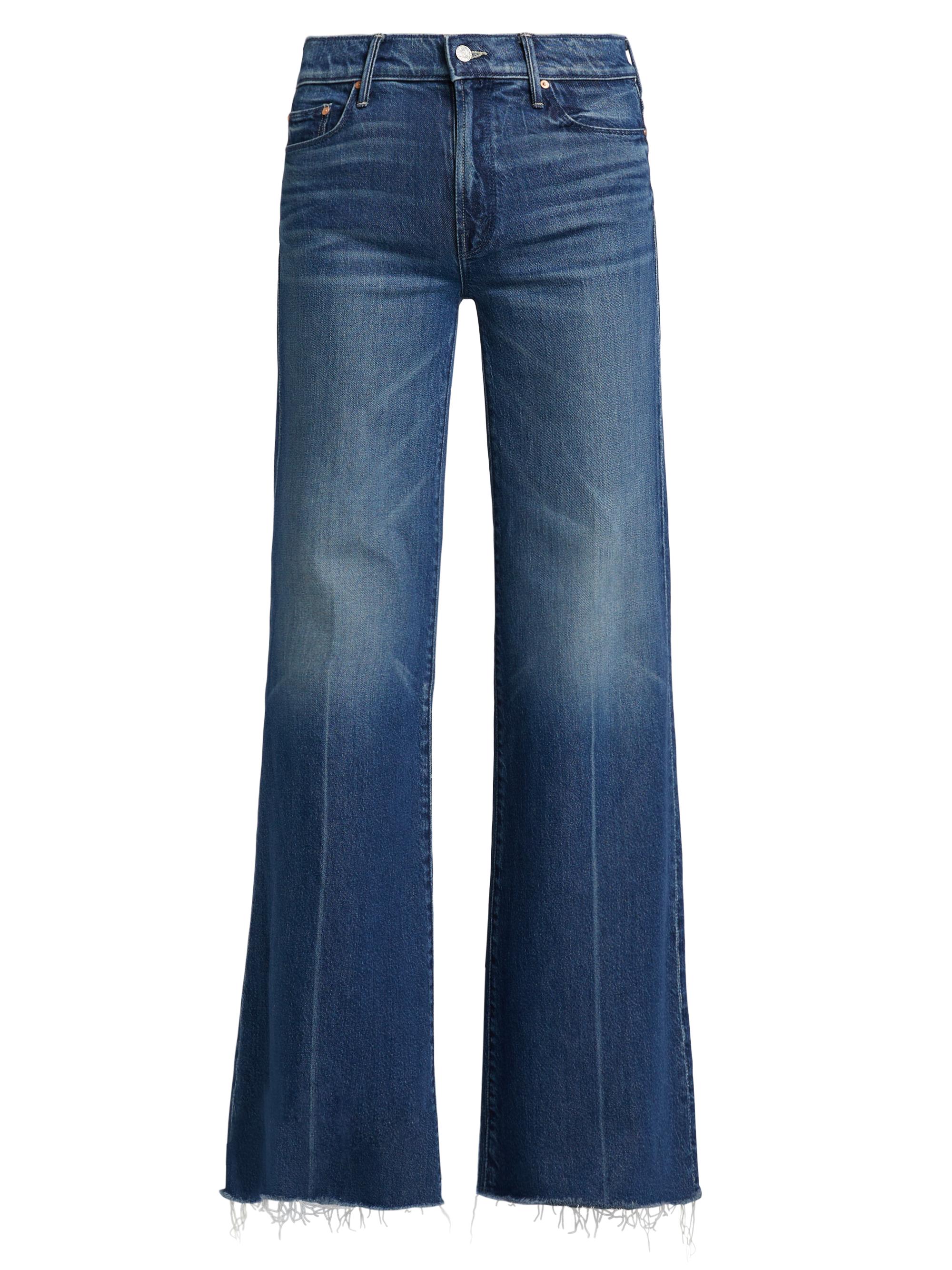 Mother Women's The Twister Mid-Rise Stretch Fray Flare Jeans - Which Is Witch