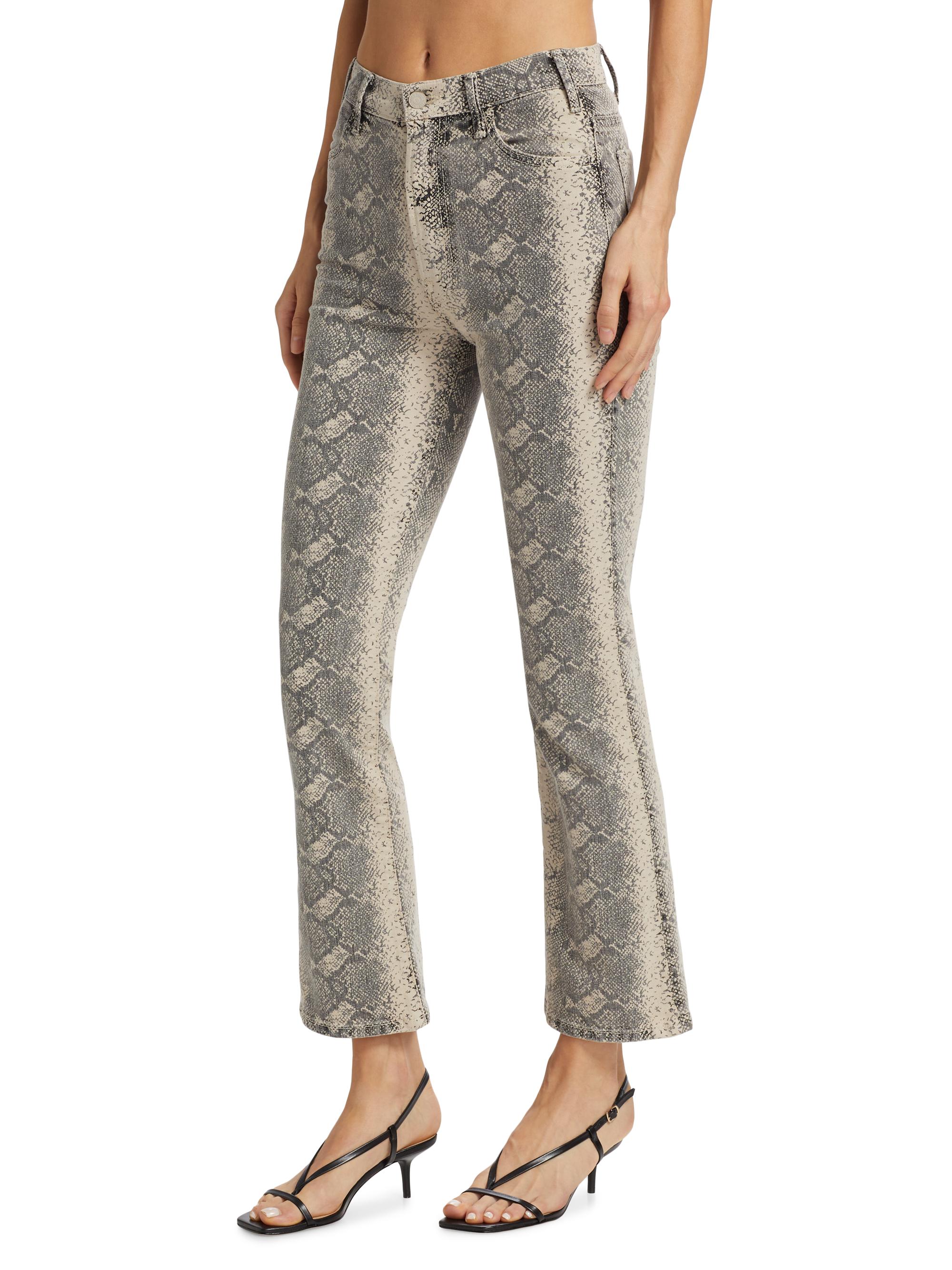 Mother The Hustler Flood Snake Jeans | Saks Fifth Avenue