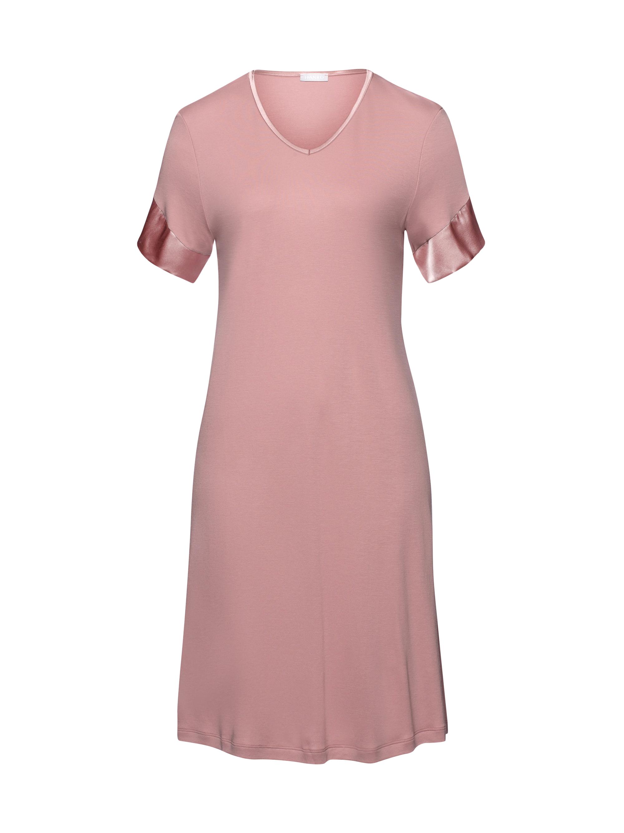 Hanro Women's Virginia Cotton & Modal Nightgown - Woodrose