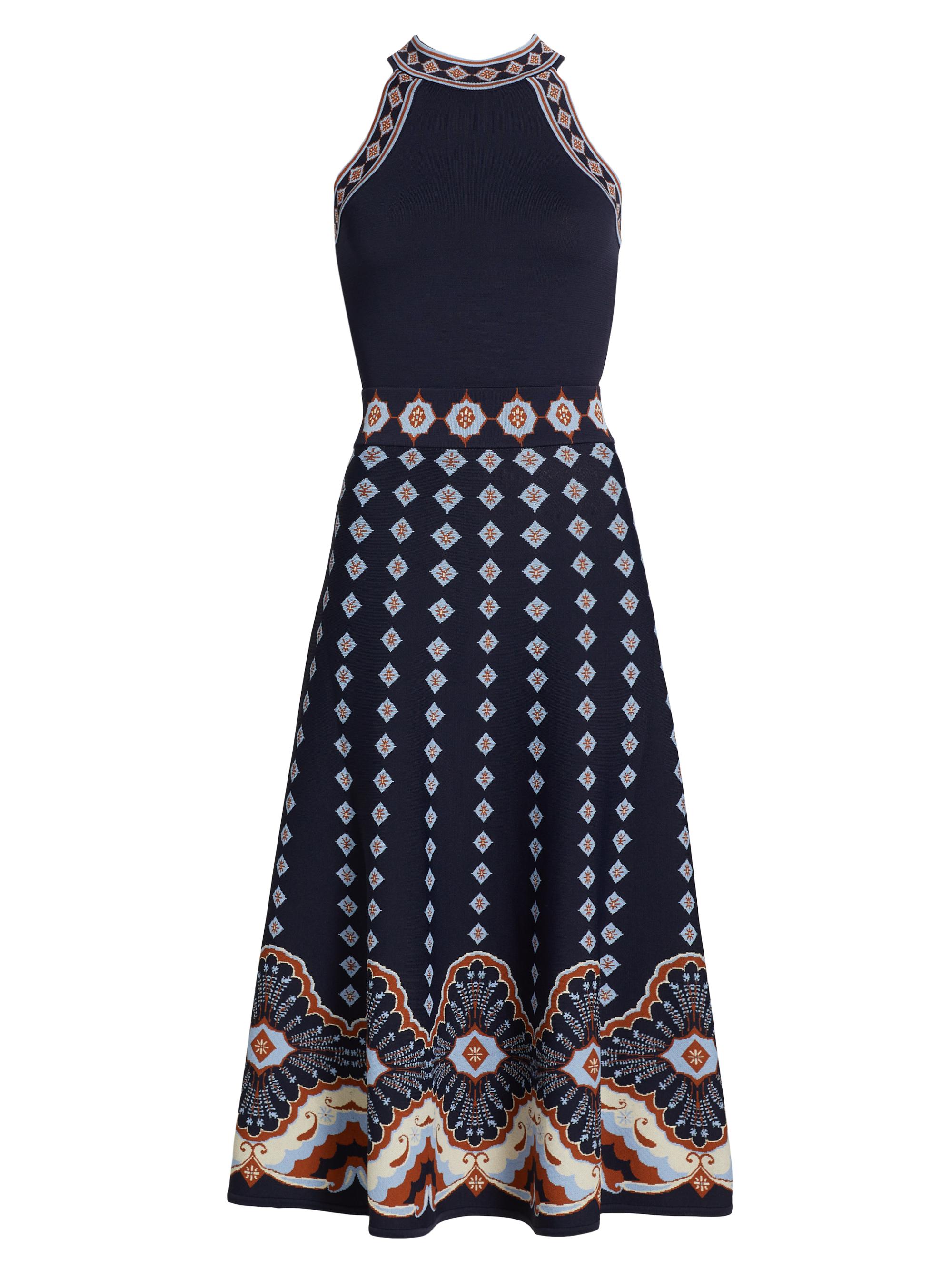 Cara Cara Sandrinna Jacqaurd Midi-Dress | Saks Fifth Avenue
