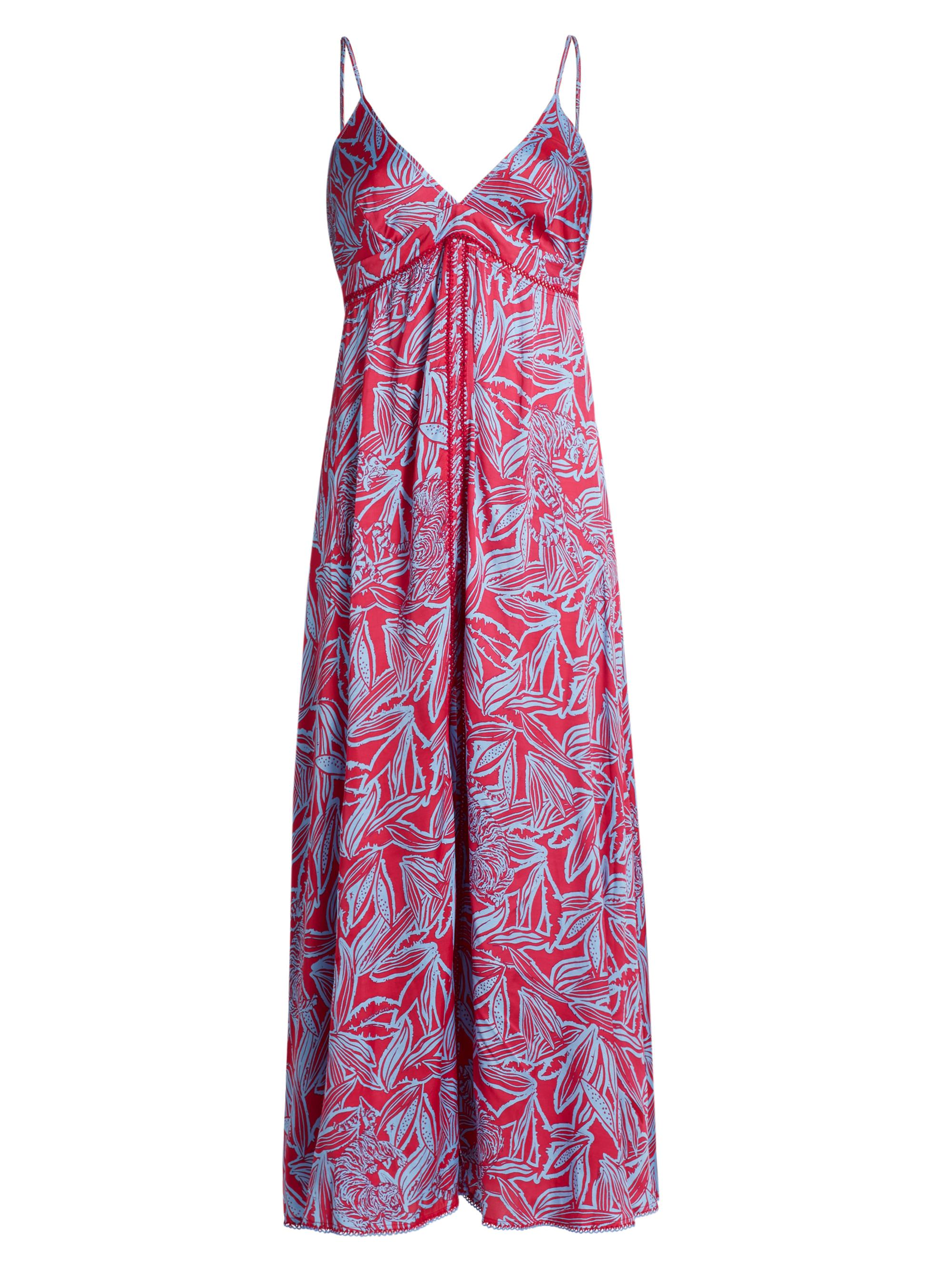 Poupette St Barth Women's Denise Floral Maxi Dress - Pink Pop Tiger