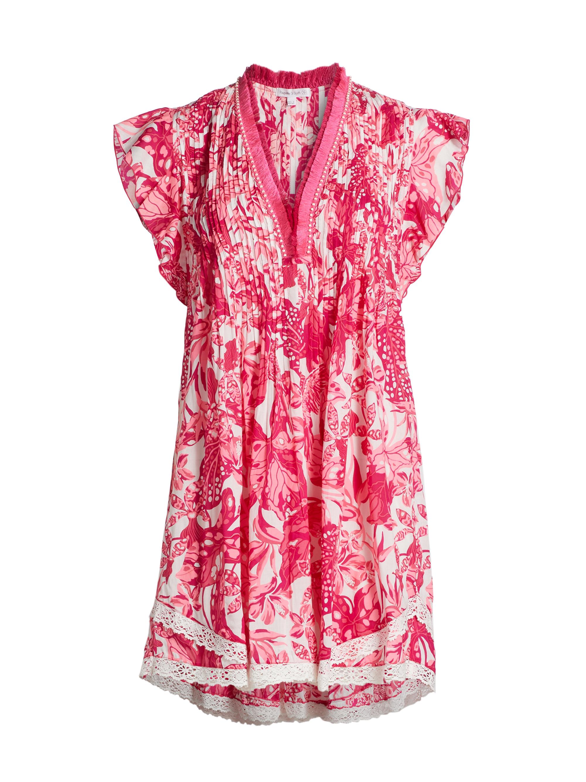 Poupette St Barth Women's Sasha Floral Minidress - Pink Jengel