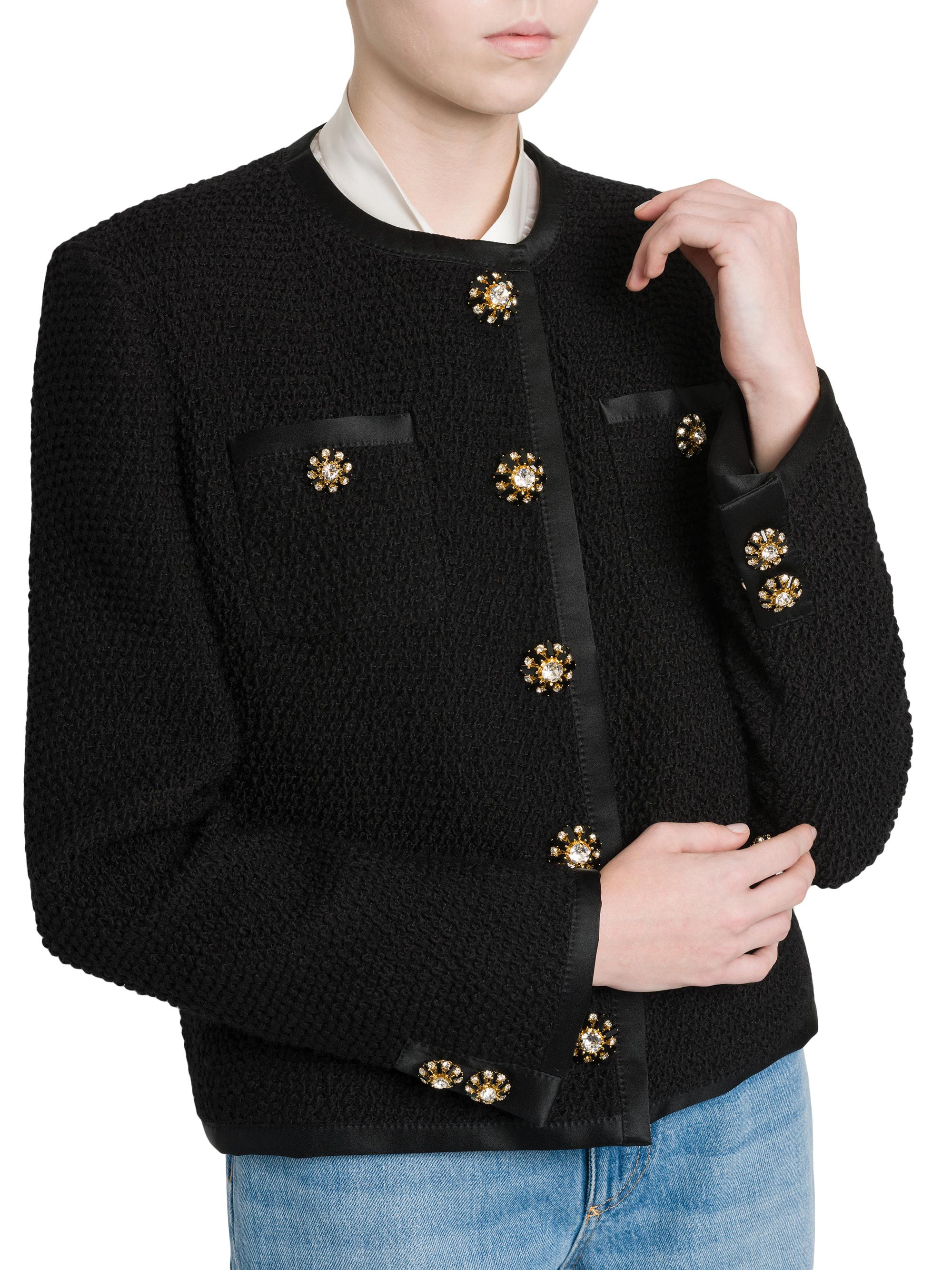 Dolce&Gabbana Silk & Wool Bouclé Tweed Jacket | Saks Fifth Avenue