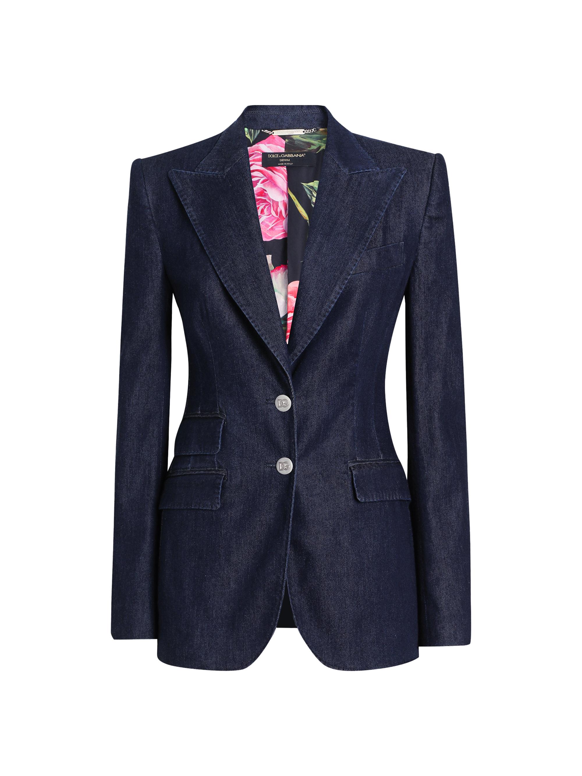 Dolce & Gabbana Women's Turlington Denim Single-Breasted Jacket - Vari