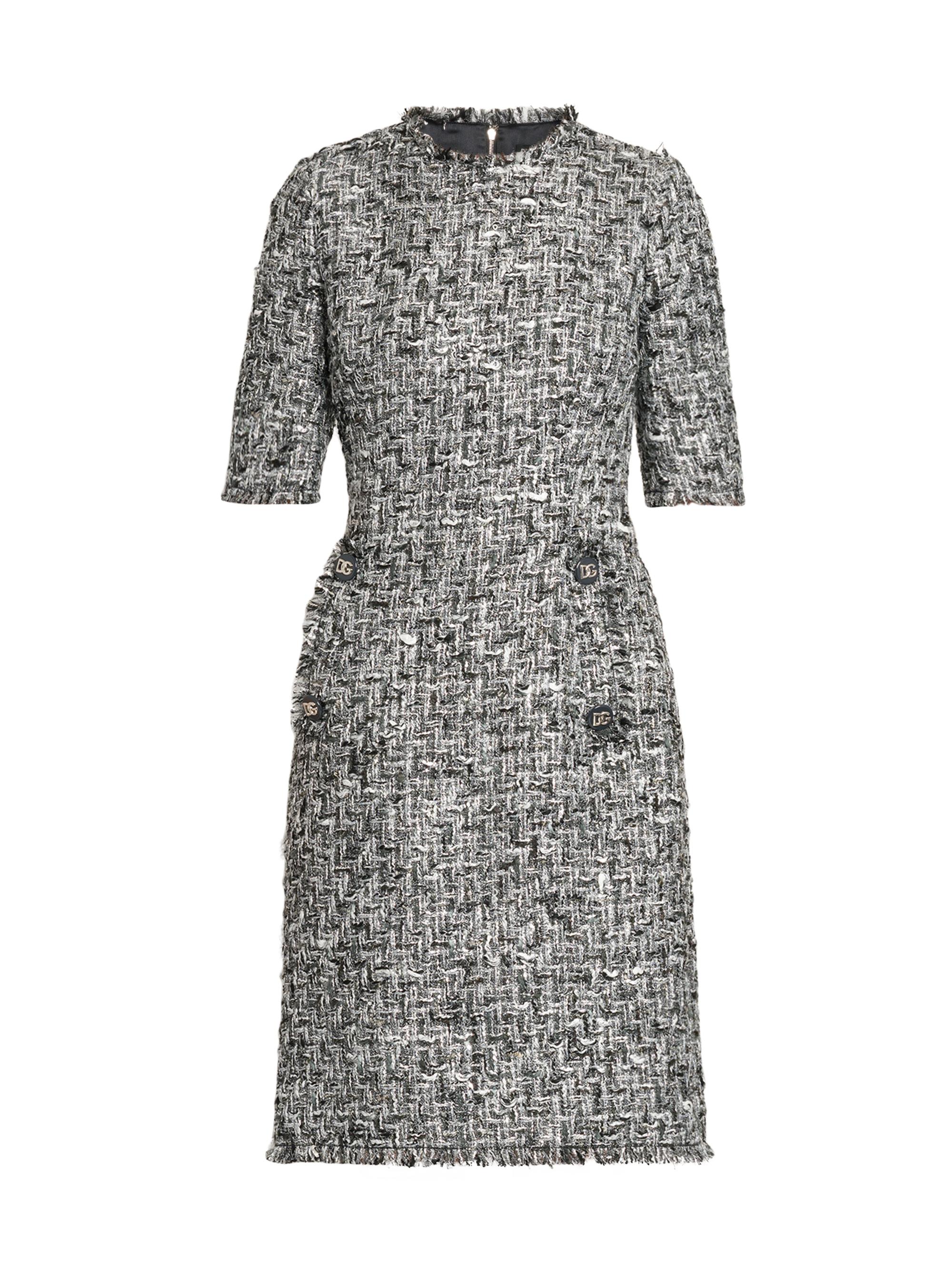 Dolce & Gabbana Women's Rachel Tweed Knee-Length Dress - Fantasia