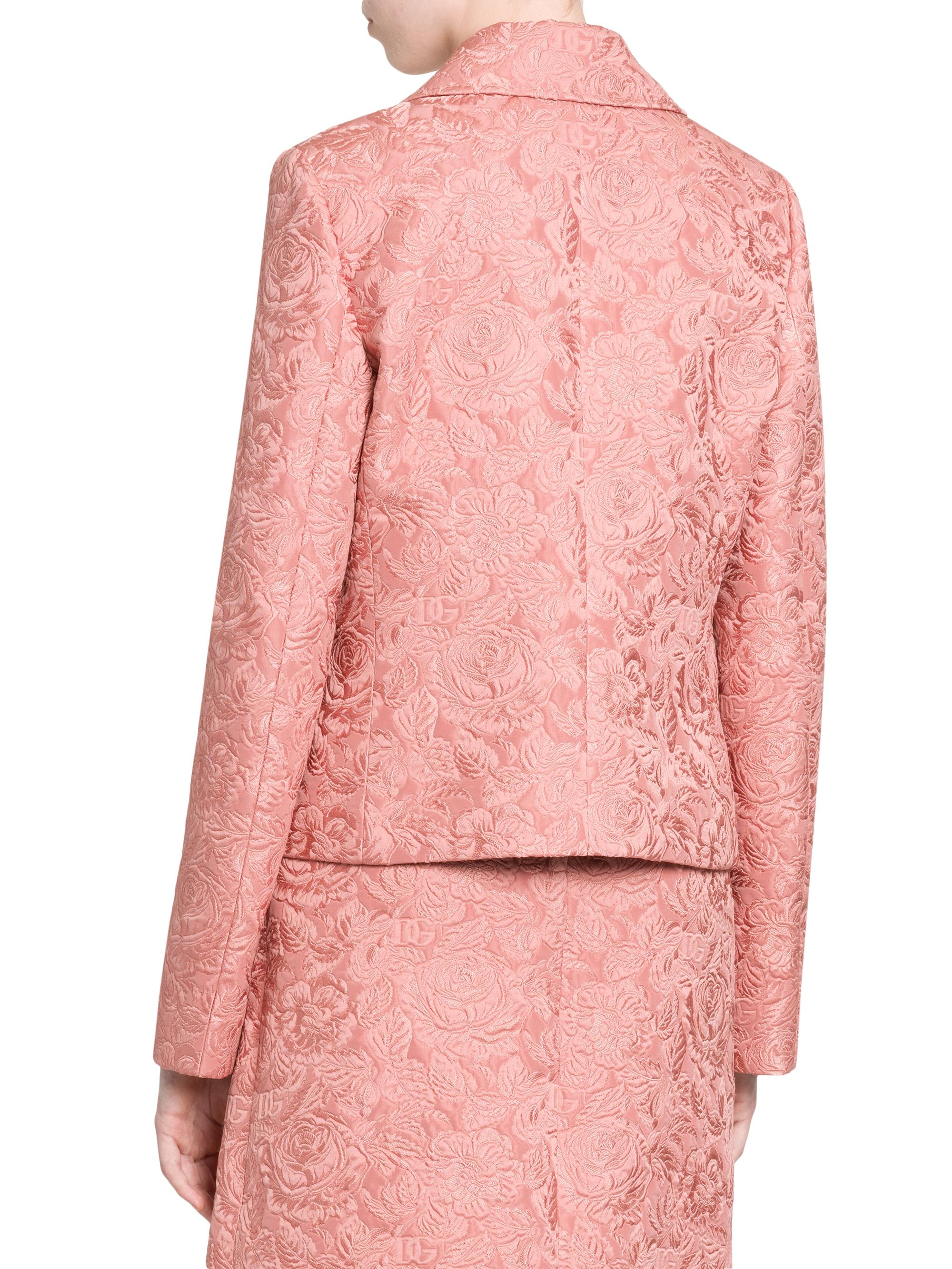 Dolce&Gabbana Floral Jacquard Tailored Jacket | Saks Fifth Avenue
