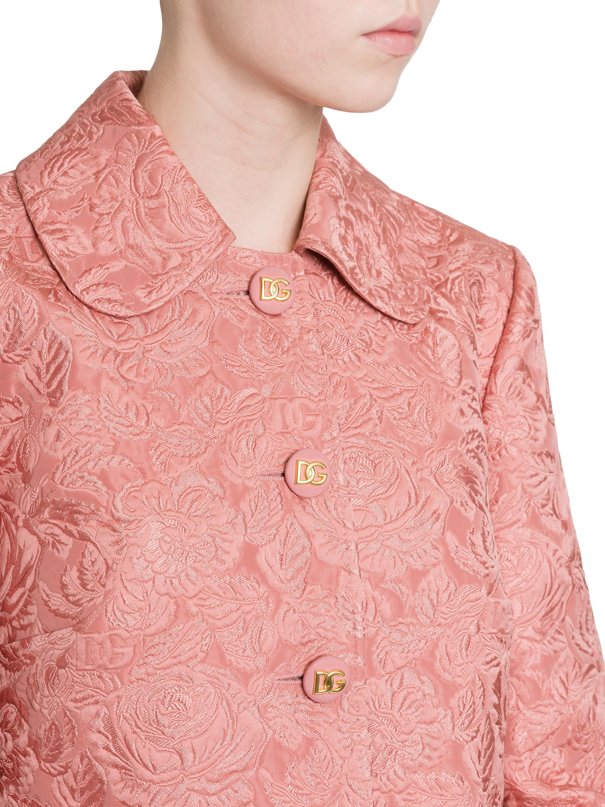 Dolce&Gabbana Floral Jacquard Tailored Jacket | Saks Fifth Avenue