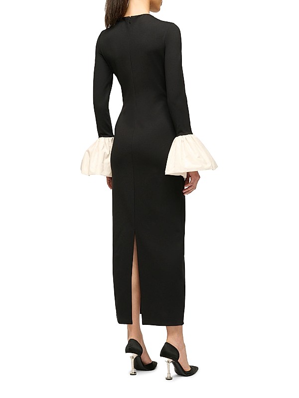 Shop Staud Hawthorne Bell-Sleeve Maxi Dress | Saks Fifth Avenue Shop Staud Hawthorne Bell-Sleeve Maxi Dress | Saks Fifth Avenue