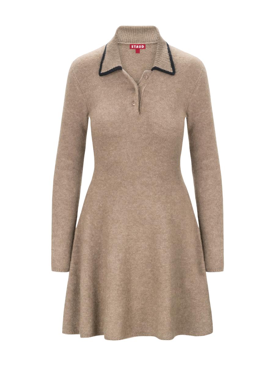 Staud Women's Dujour Knit Fit & Flare Minidress In Multi