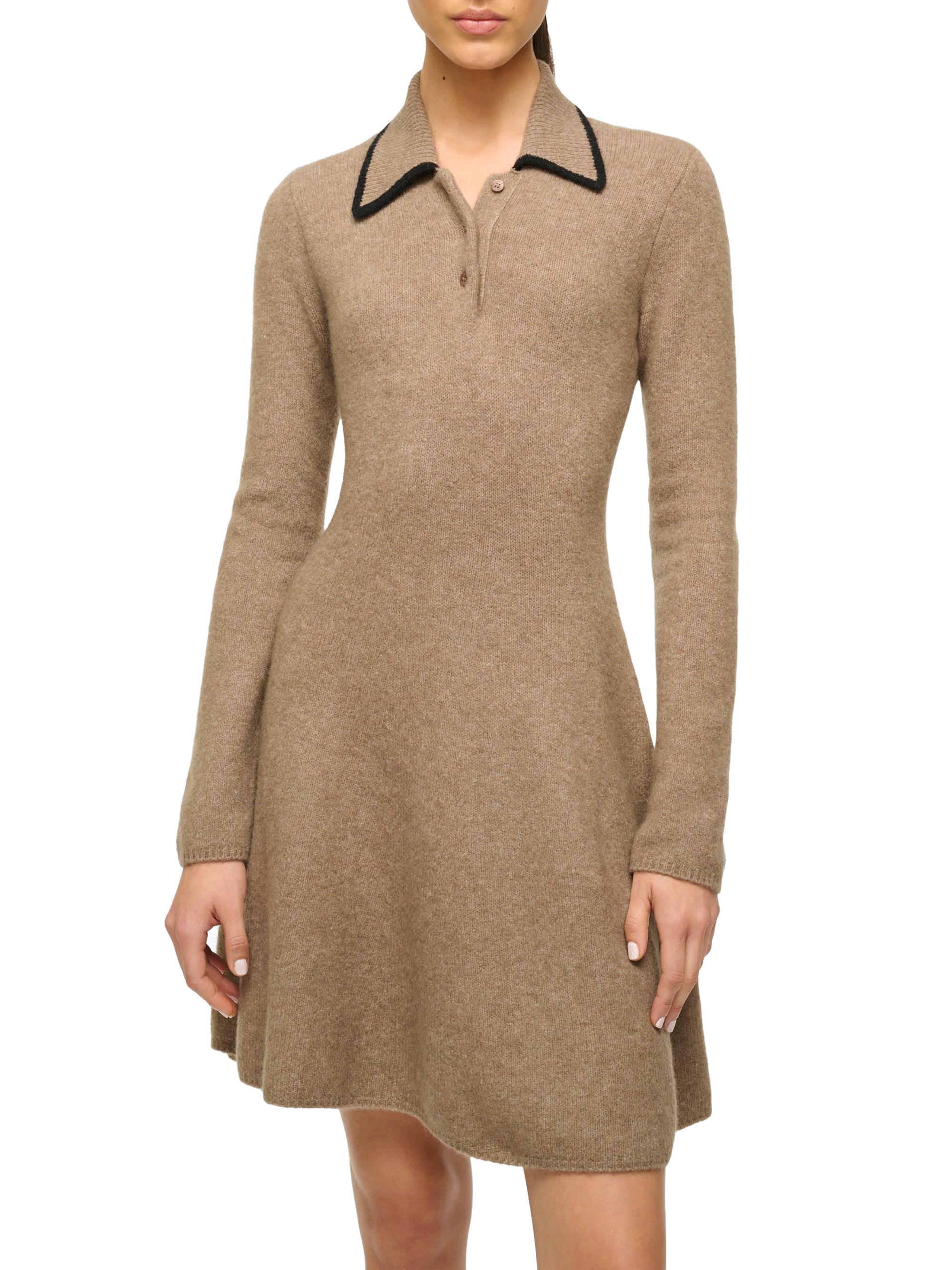Staud Dujour Knit Fit & Flare Minidress | Saks Fifth Avenue