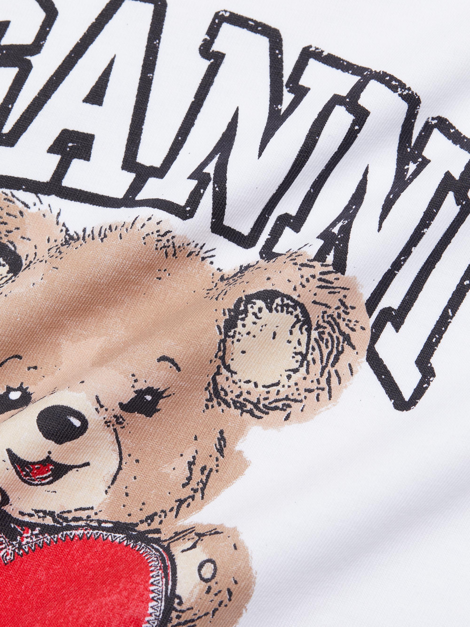 Ganni Basic Jersey Bear T-Shirt Saks Fifth Avenue