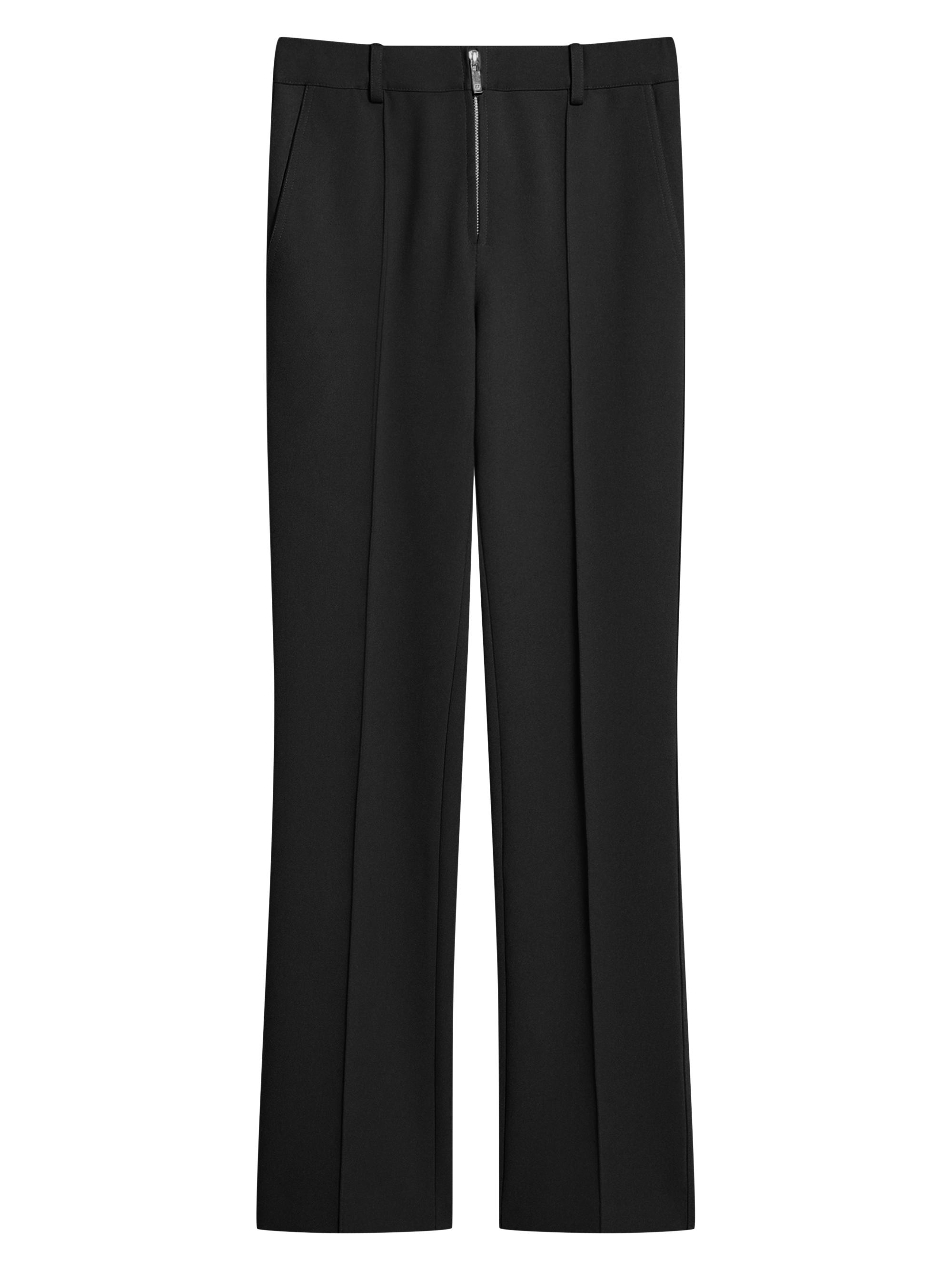 Helmut Lang Cotton-Blend Wide-Leg Zip Pants | Saks Fifth Avenue
