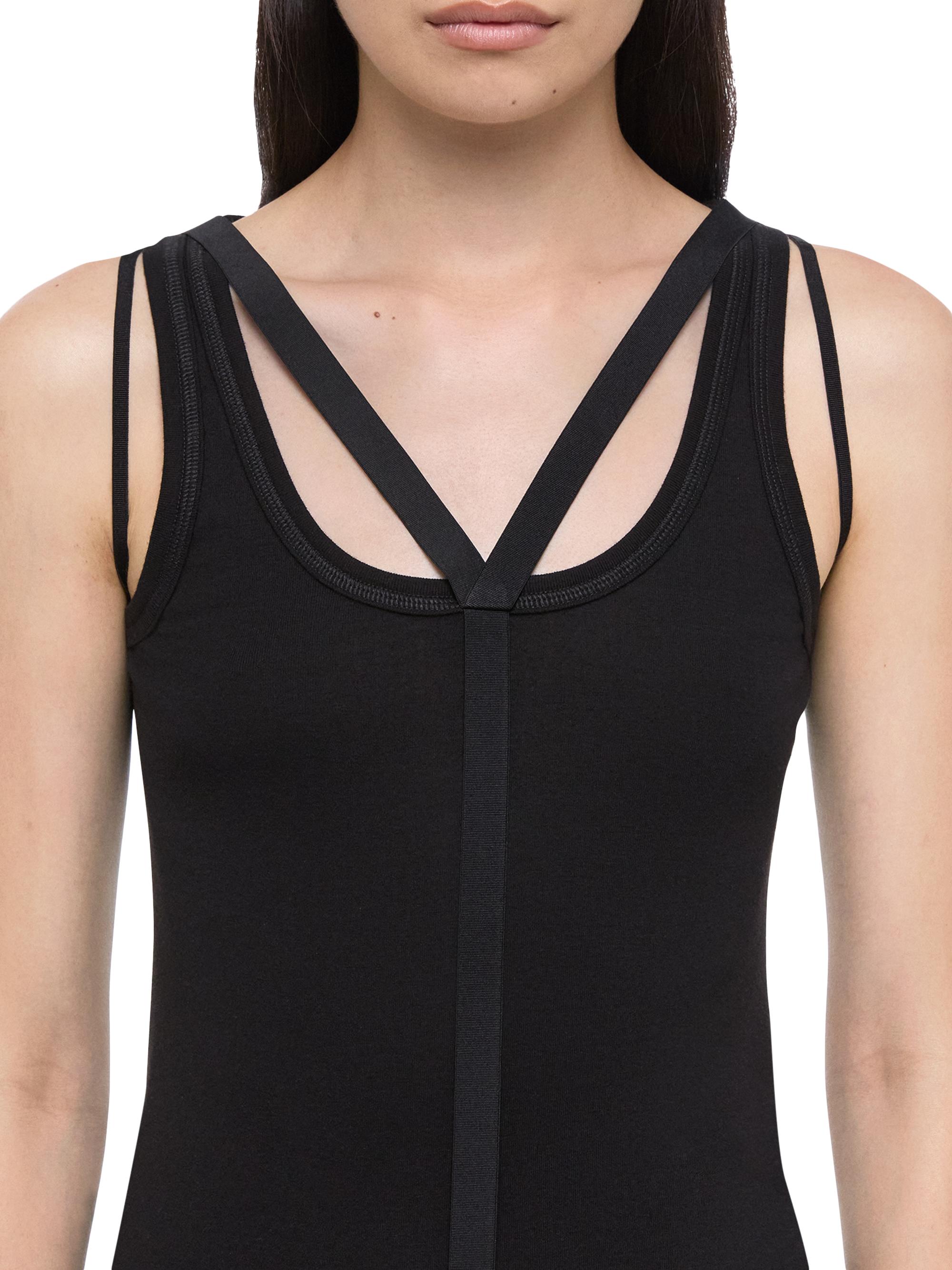 Helmut Lang Cotton-Blend Racerback Tank Top | Saks Fifth Avenue
