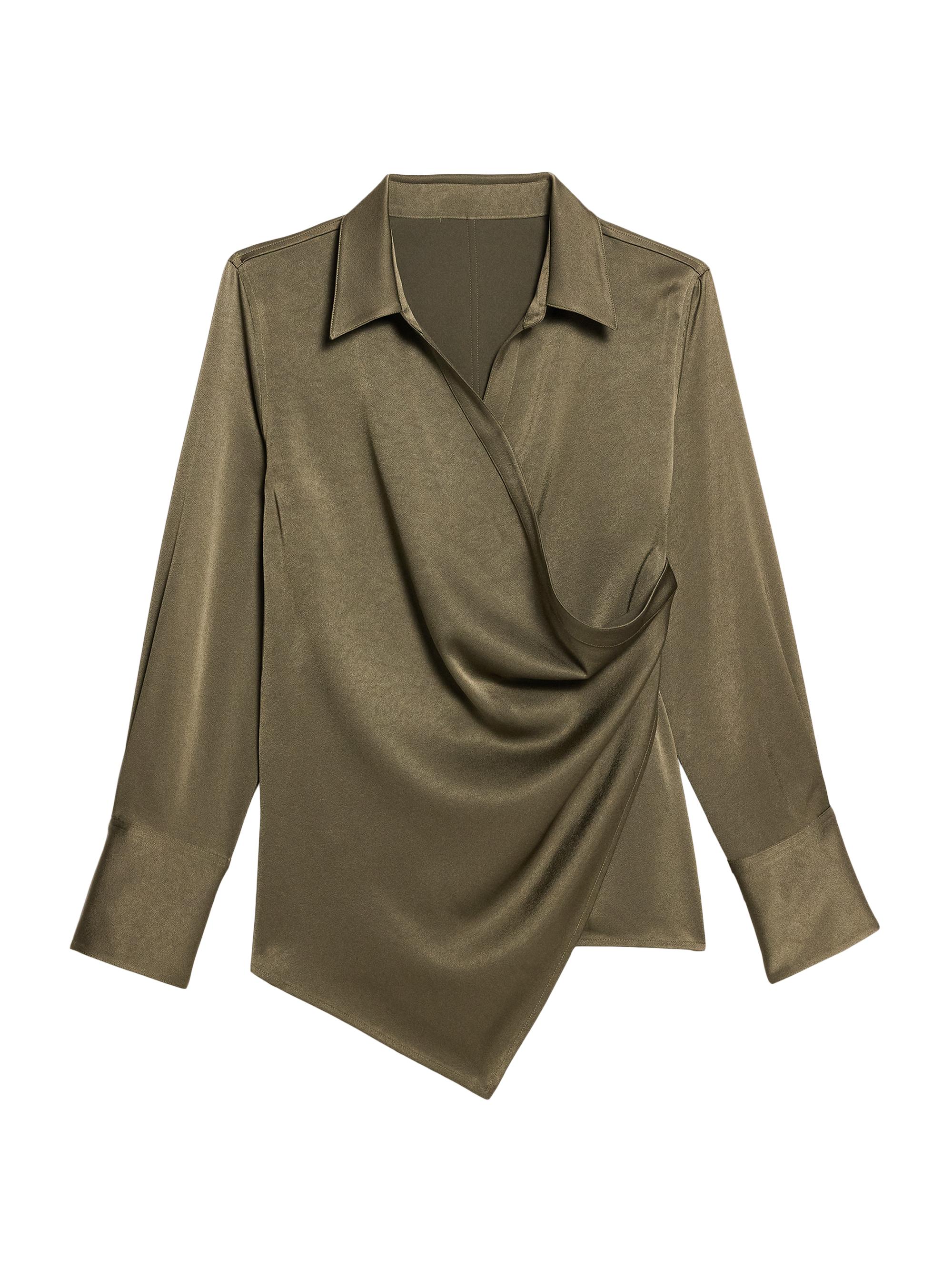 トップス helmut lang archive drape design tops Pre-owned Helmut Lang Draped Top – Sabrina's Closet