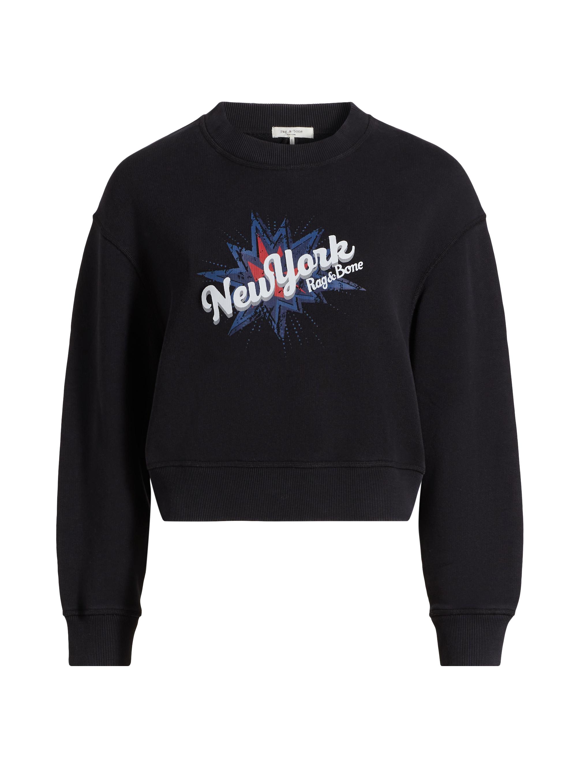 ラグアンドボーン rag＆bone スウェット    レディース S Rag & Bone Raquet Graphic Sweatshirt - RUST & Co.