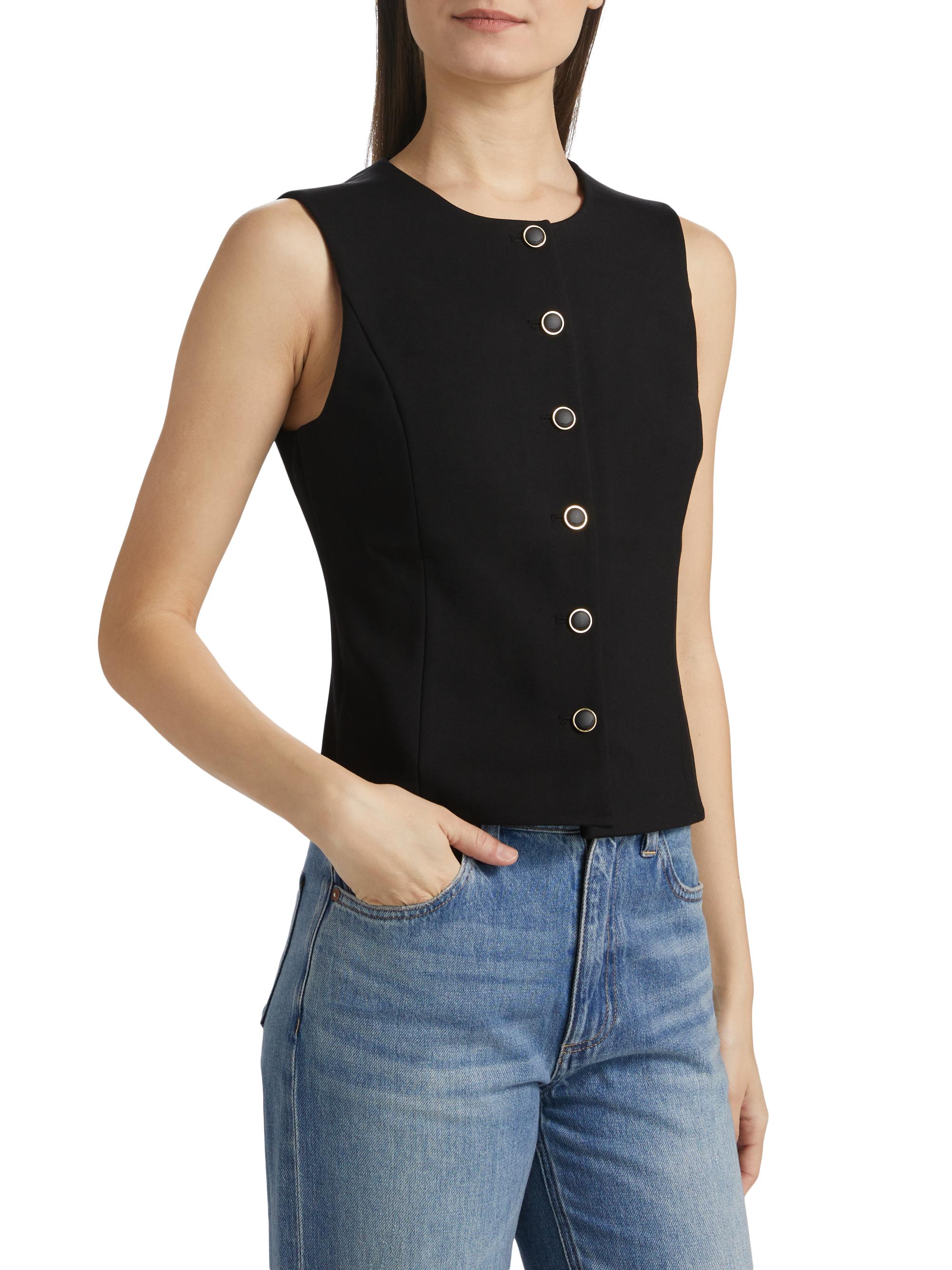 トップス Rejina vest set / brack ANDMARY】Rejina vest set