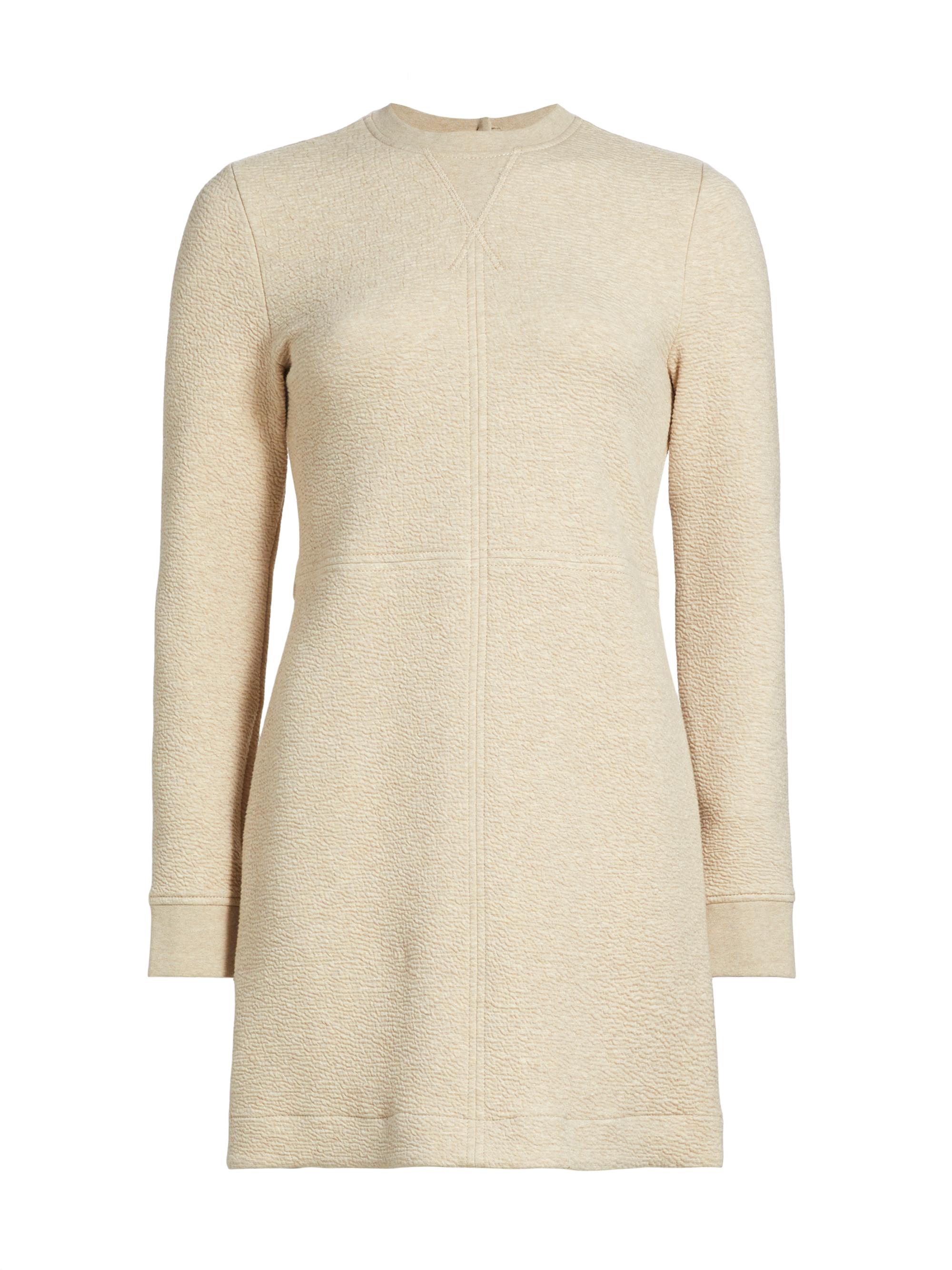 Proenza Schouler White Label Women's Apollo Cloque-Knit Minidress - Oatmeal Melange