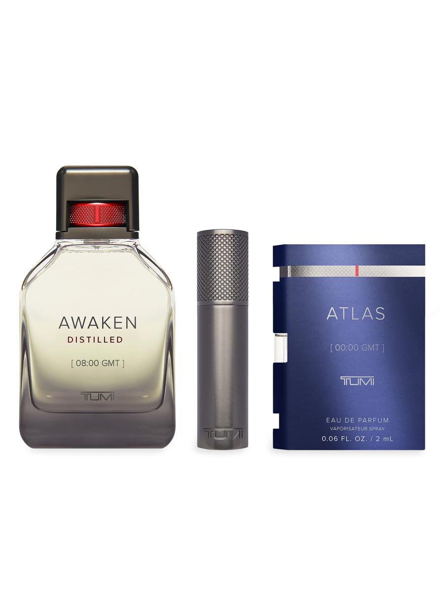 Tumi Men's Awaken Distilled 3-piece Extrait De Parfum Set