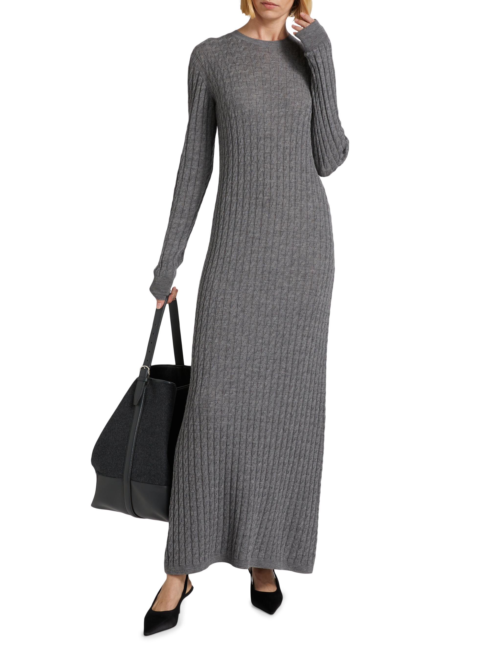chinese dress ladies Sleeveless cotton tee dress black – TOTEME main image 1