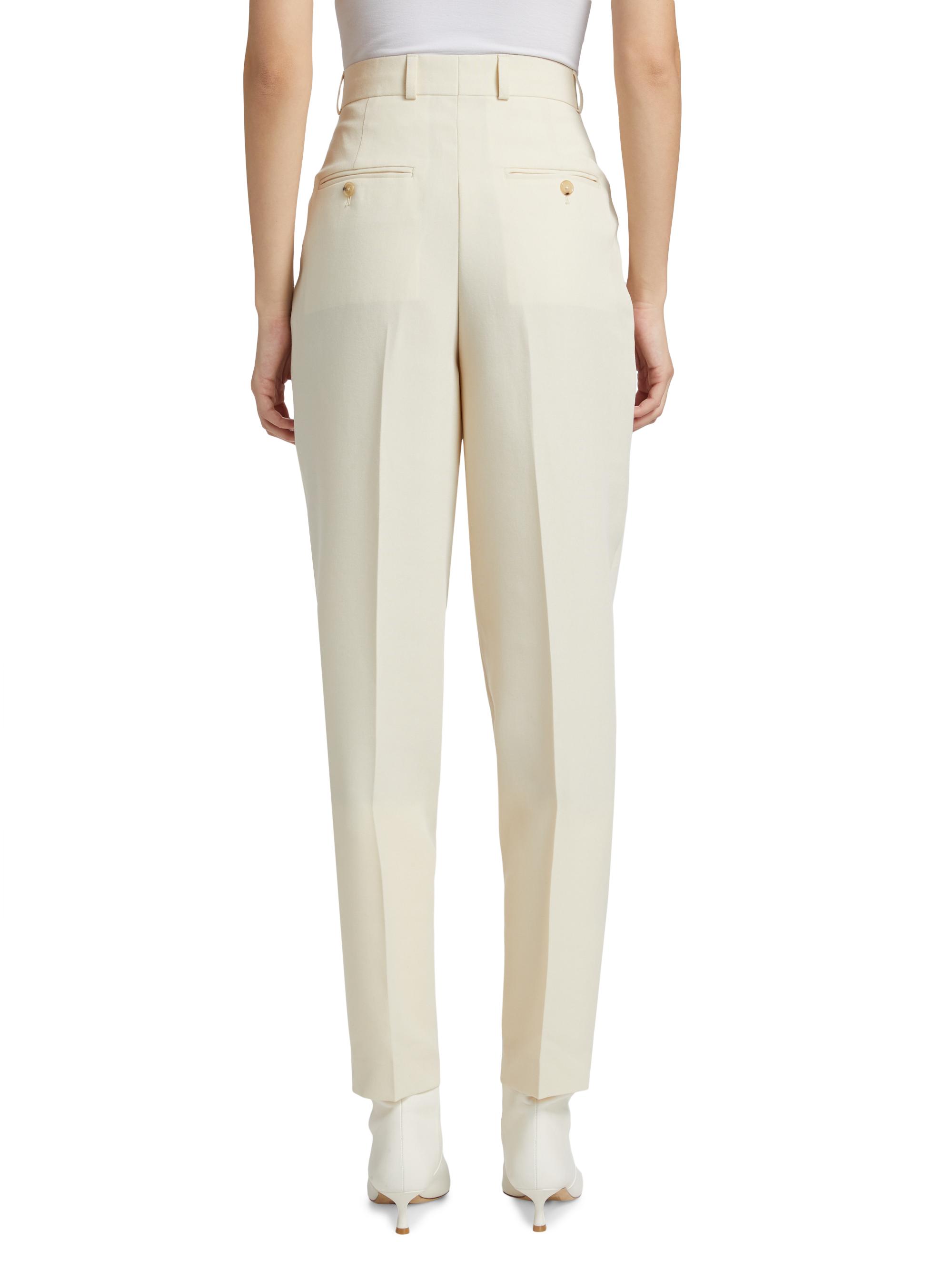 DOUBLE PLEATED TROUSER 【A23A-01PT01C】 DOUBLE PLEATED TROUSER