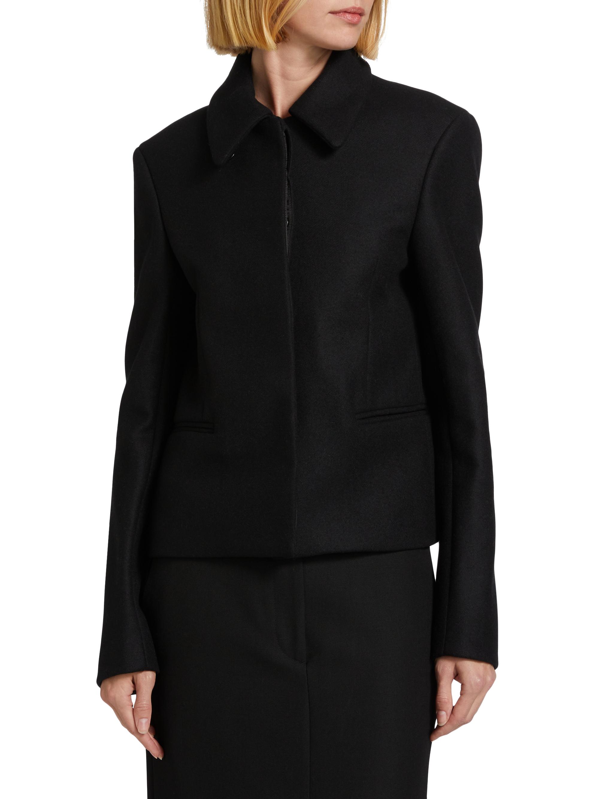 Toteme Crop Bouclé Jacket | Saks Fifth Avenue