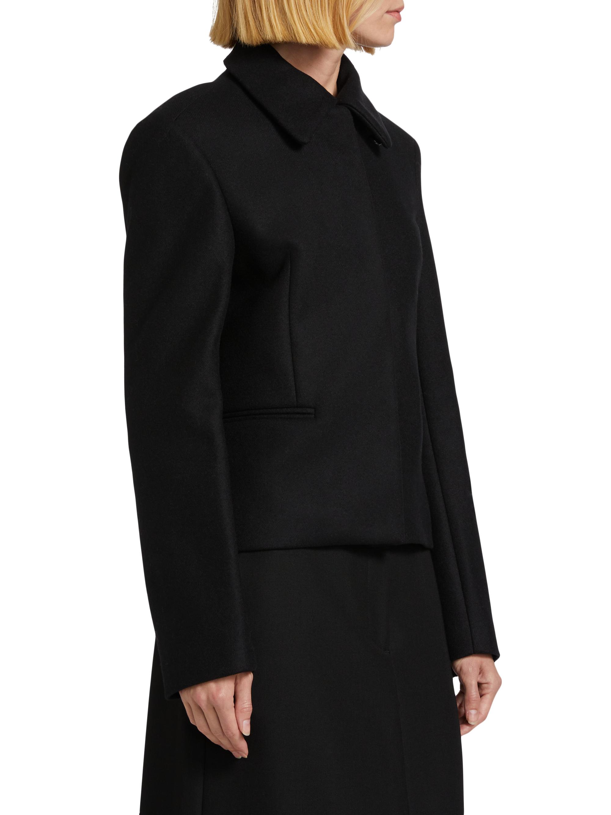 Toteme Crop Bouclé Jacket | Saks Fifth Avenue