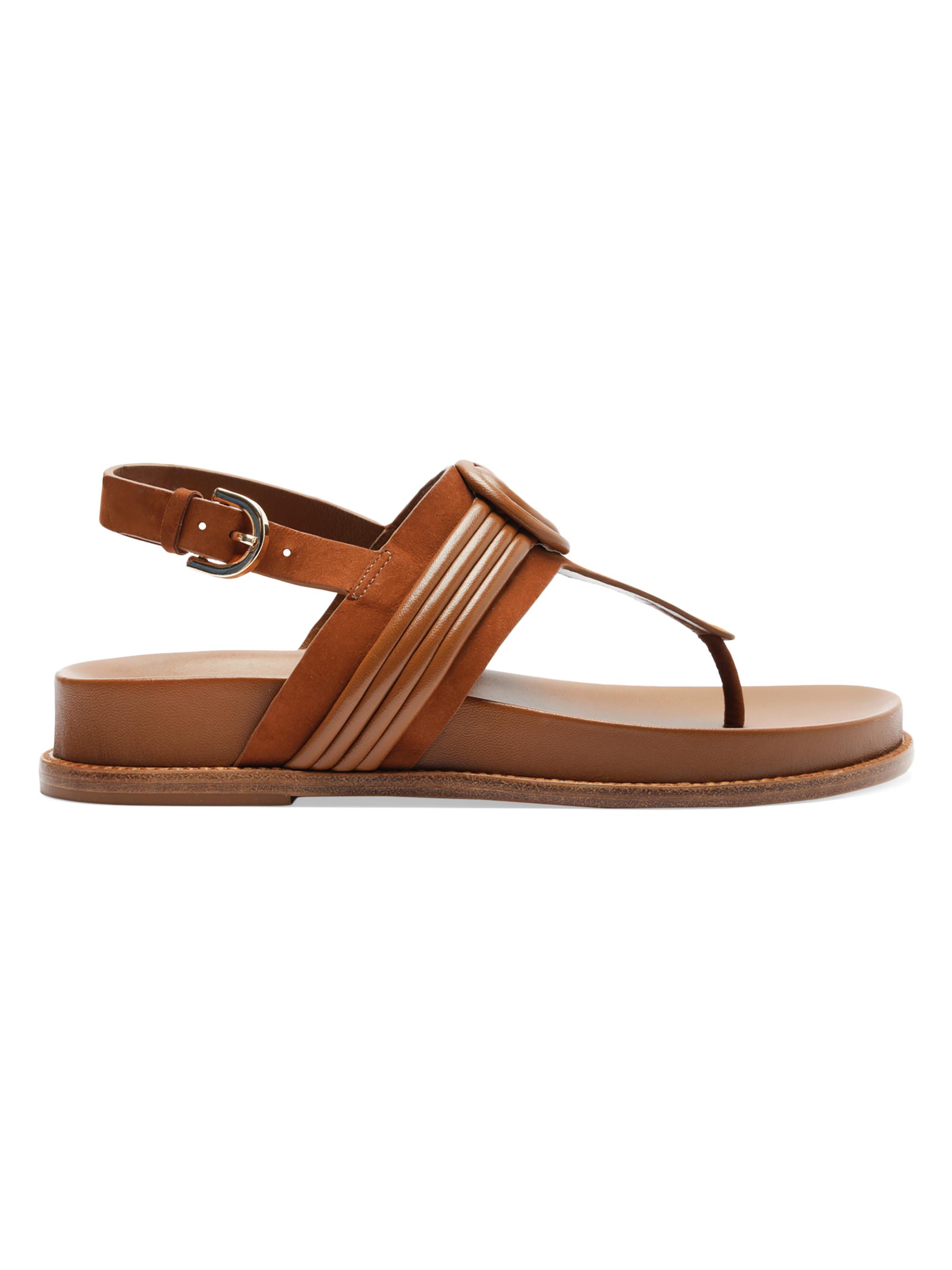 Alexandre Birman Women's Vicky Nubuck Leather Sandals - Espresso