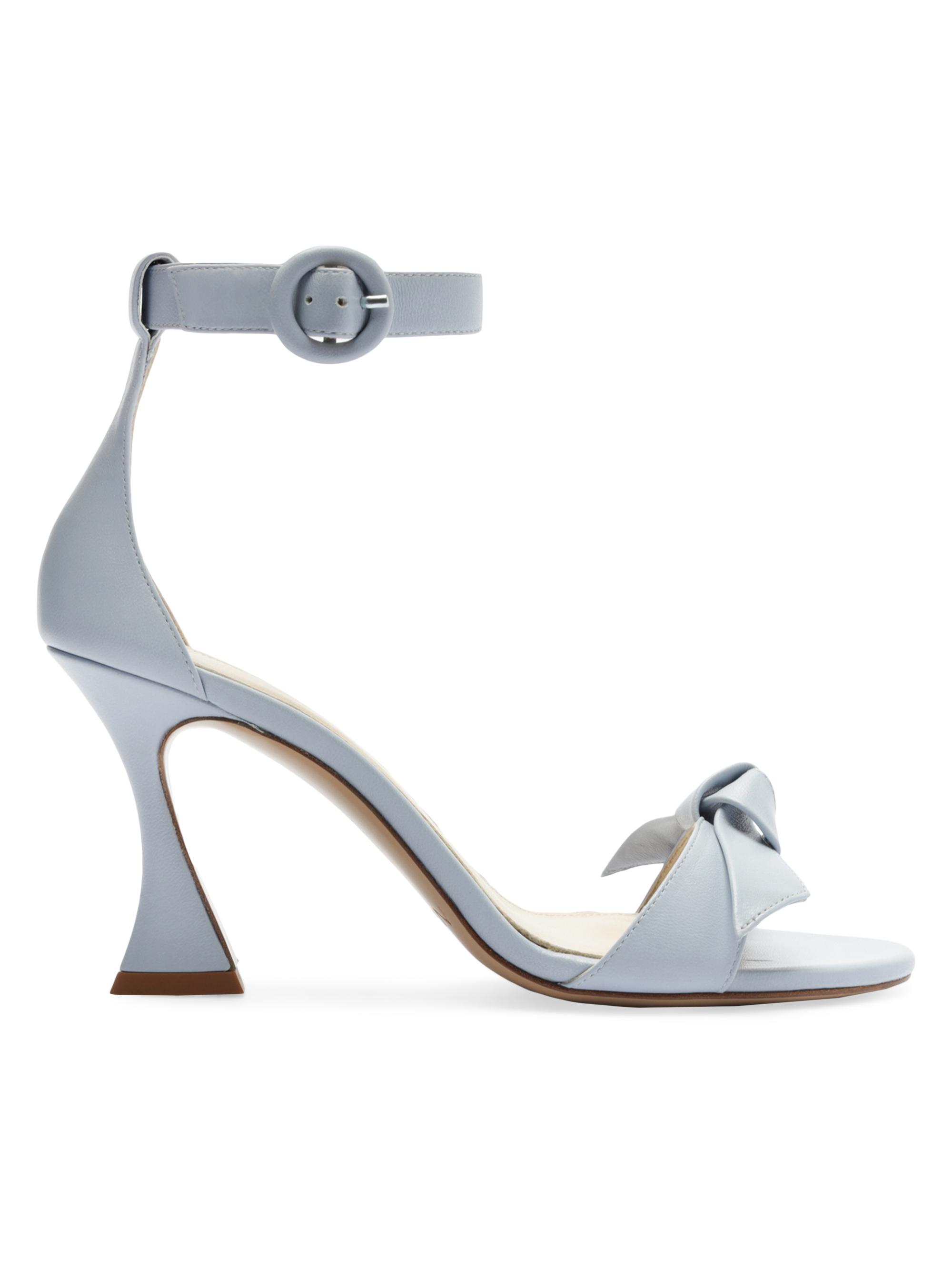 Alexandre Birman Women's Clarita Buckle 60MM Leather Sandals - Serene Blue