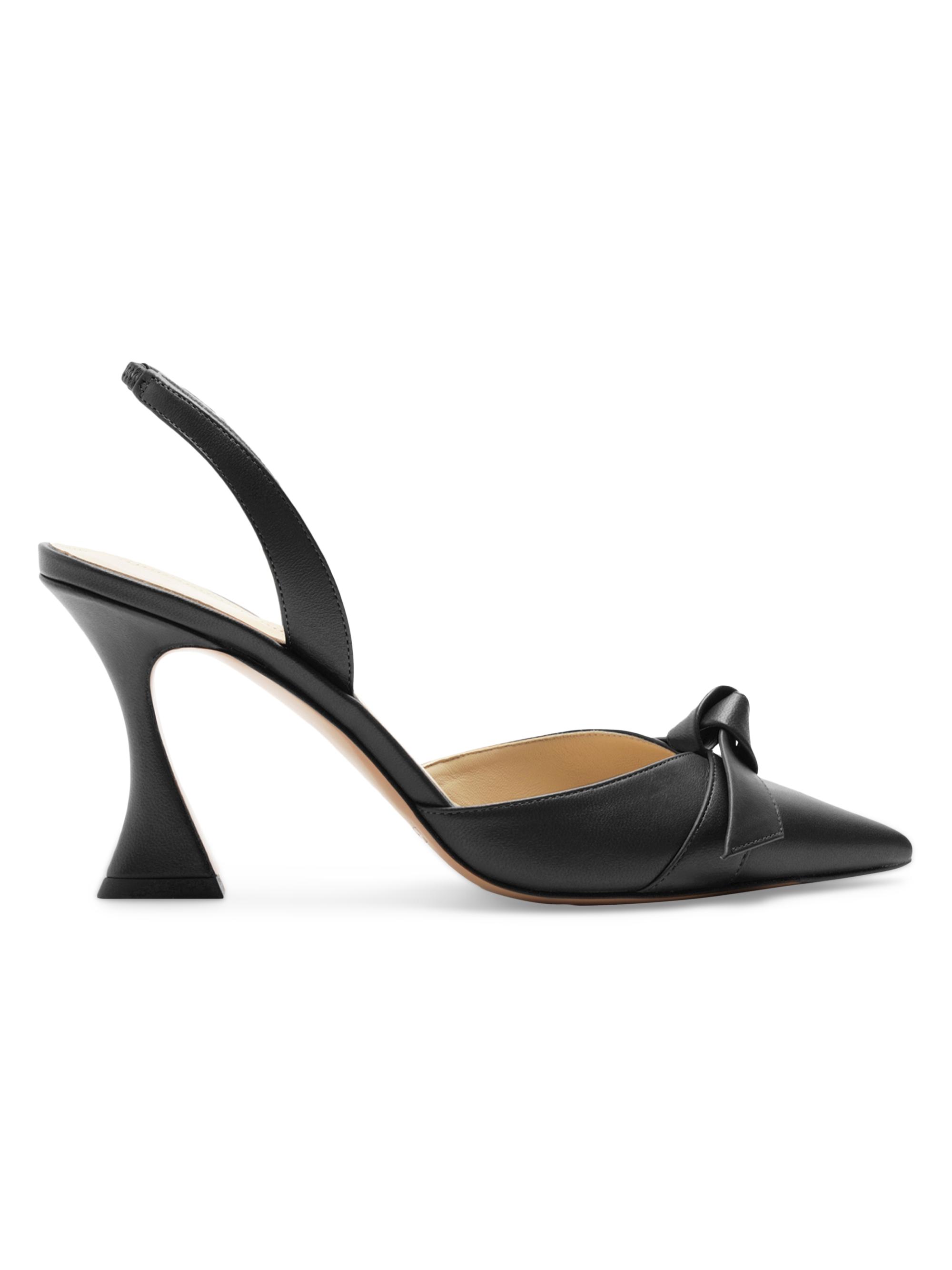 Alexandre Birman Women's Clarita Bell 85MM Slingback Pumps - Black