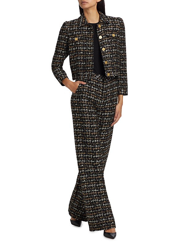 Shop L'AGENCE Kasey Tweed Jacket | Saks Fifth Avenue Shop L'AGENCE Kasey Tweed Jacket | Saks Fifth Avenue