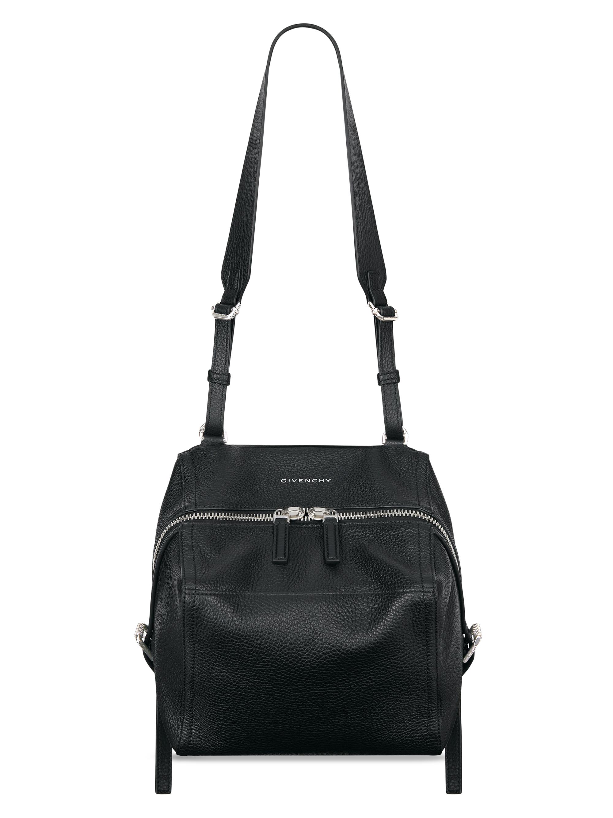 Givenchy Men's  Pandora Bag in Grained Leather - Black