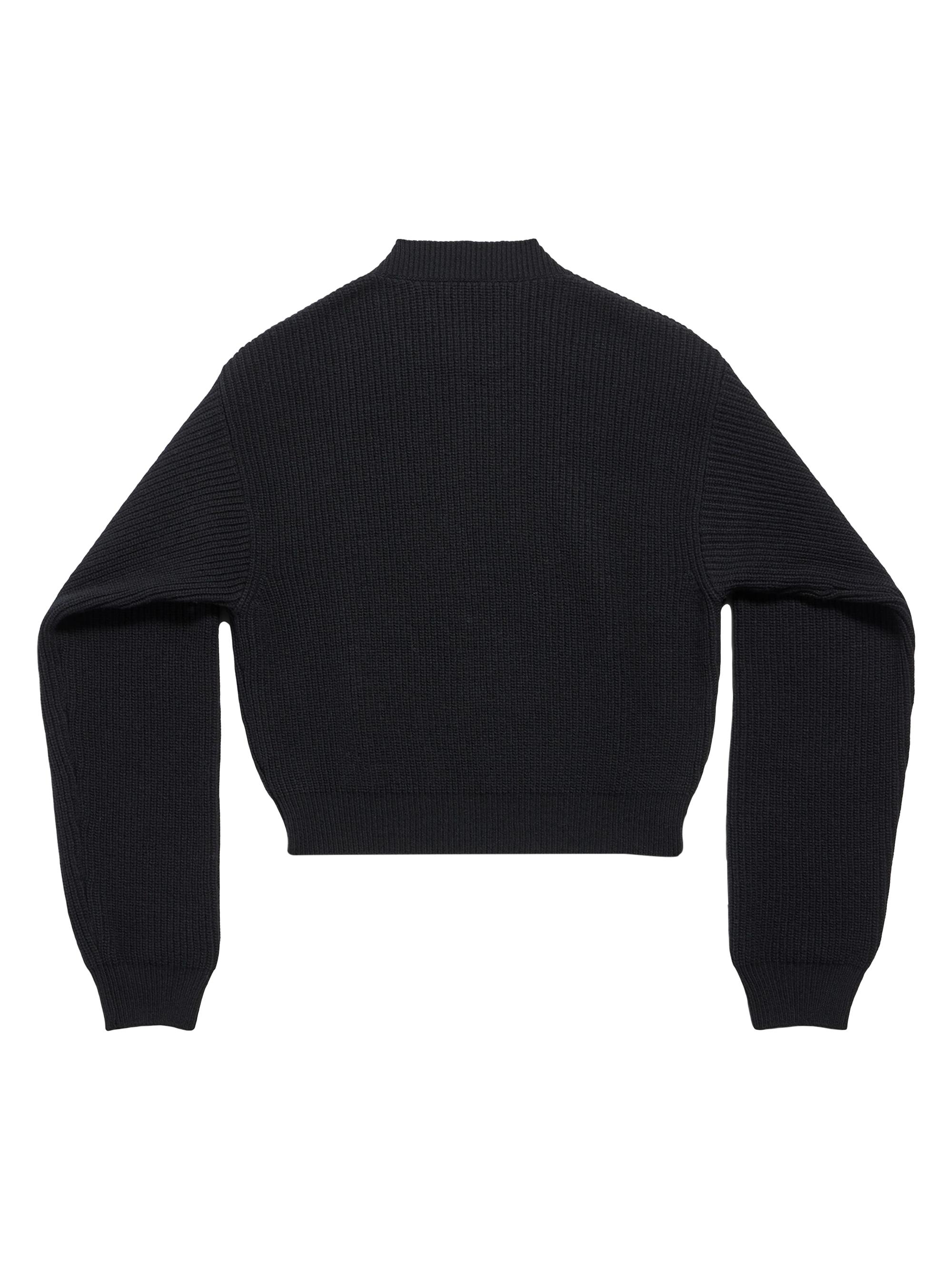 Balenciaga Patch Cropped Sweater | Saks Fifth Avenue