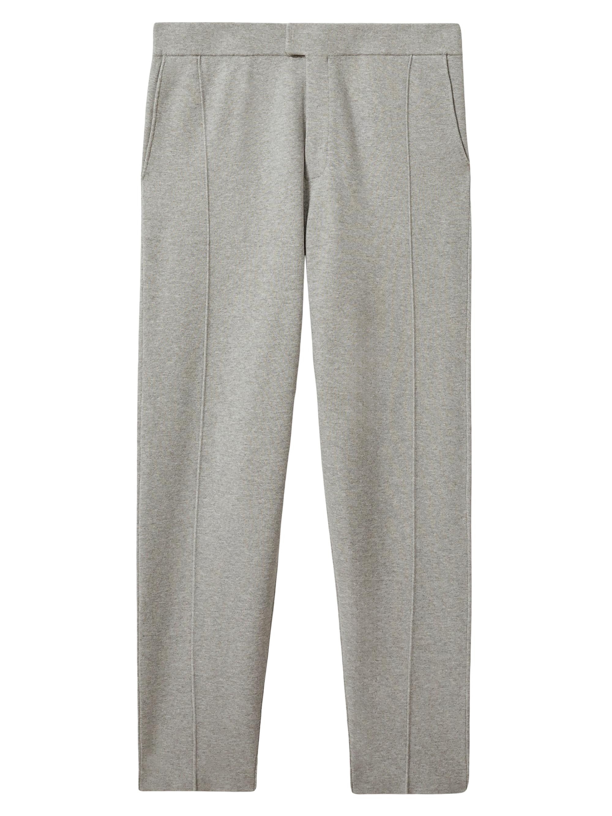 Reiss Men's Jett Tapered Pants - Soft Grey Melange