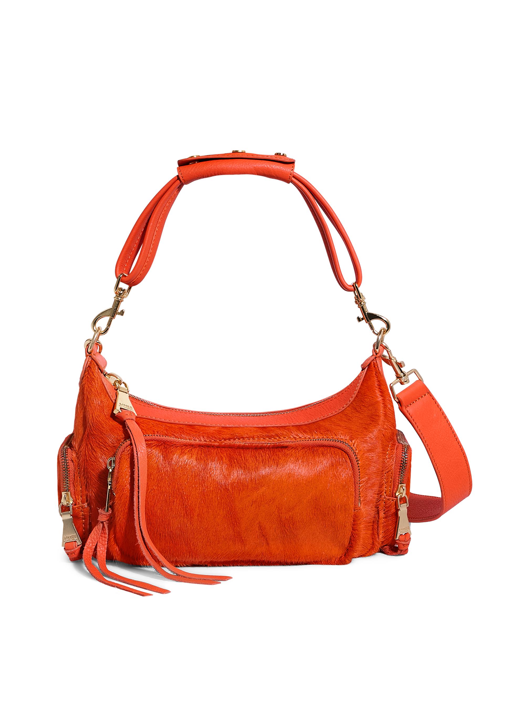 Aimee Kestenberg Women's Away We Go Calfhair Convertible Shoulder Bag - Flame Haircalf