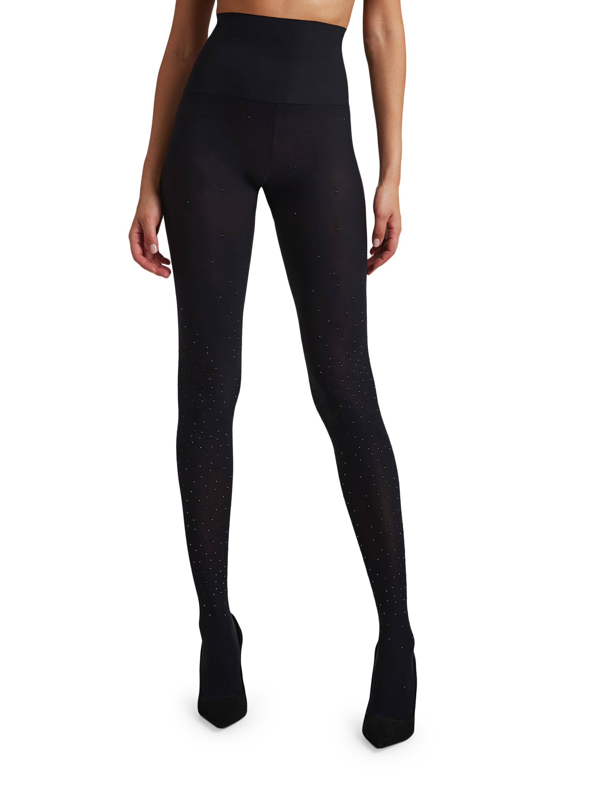 Commando Women's Embellished Ultimate Opaque Tights - Black