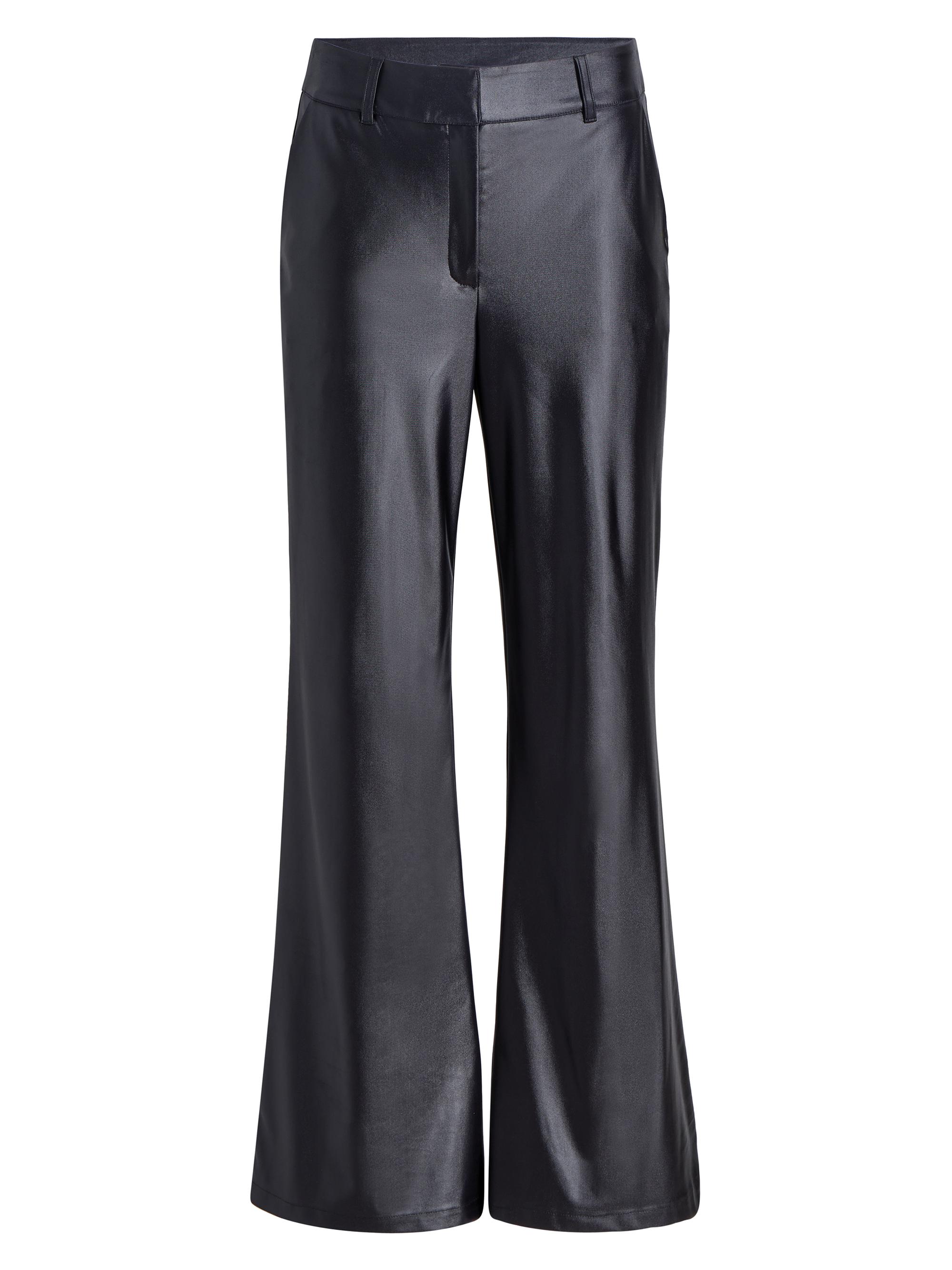 Commando Women's Matte Metallic Wide-Leg Trousers - Oxide