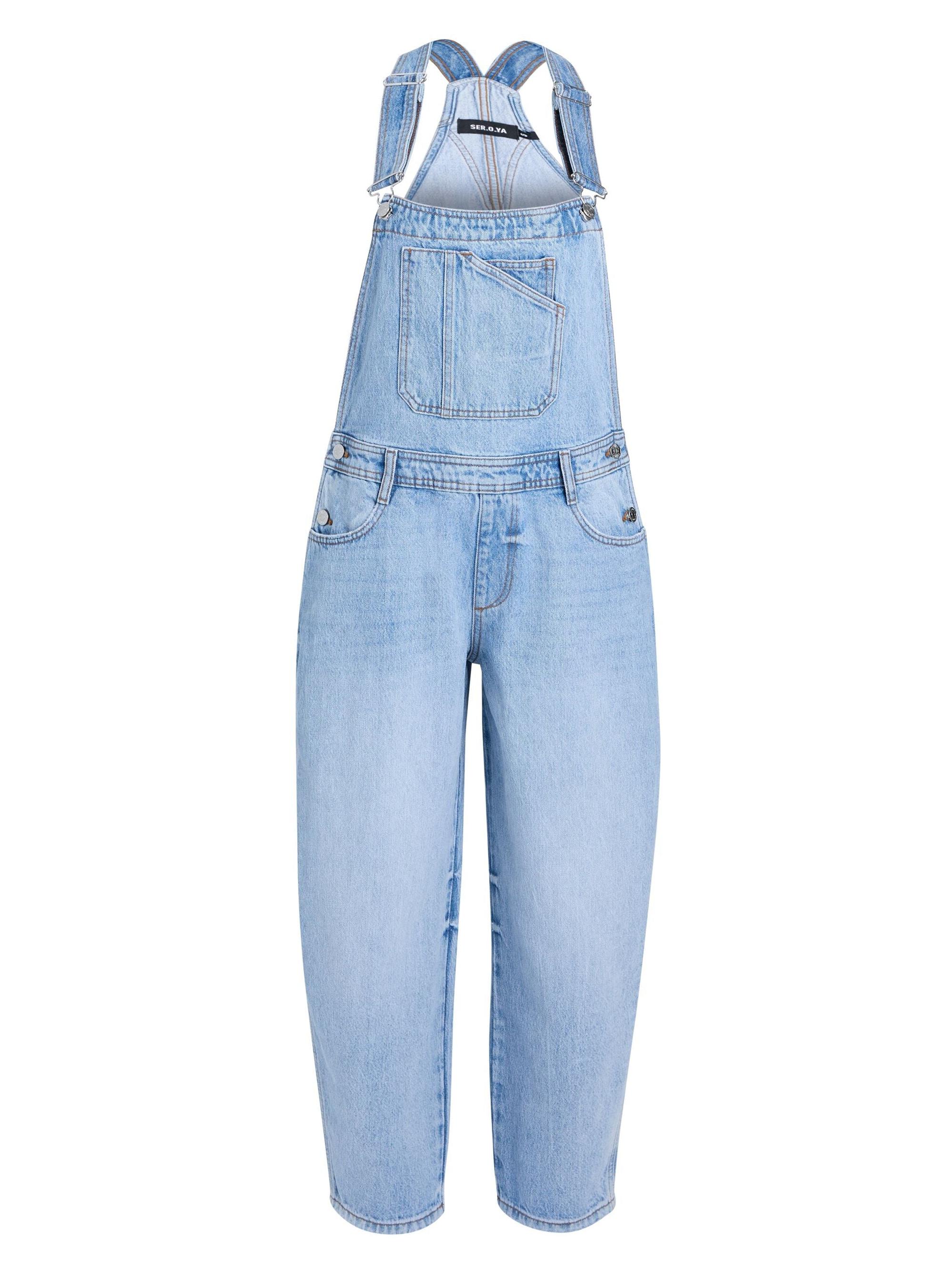 Ser.o.ya Women's Jesamine Carpenter Overalls - High Tide