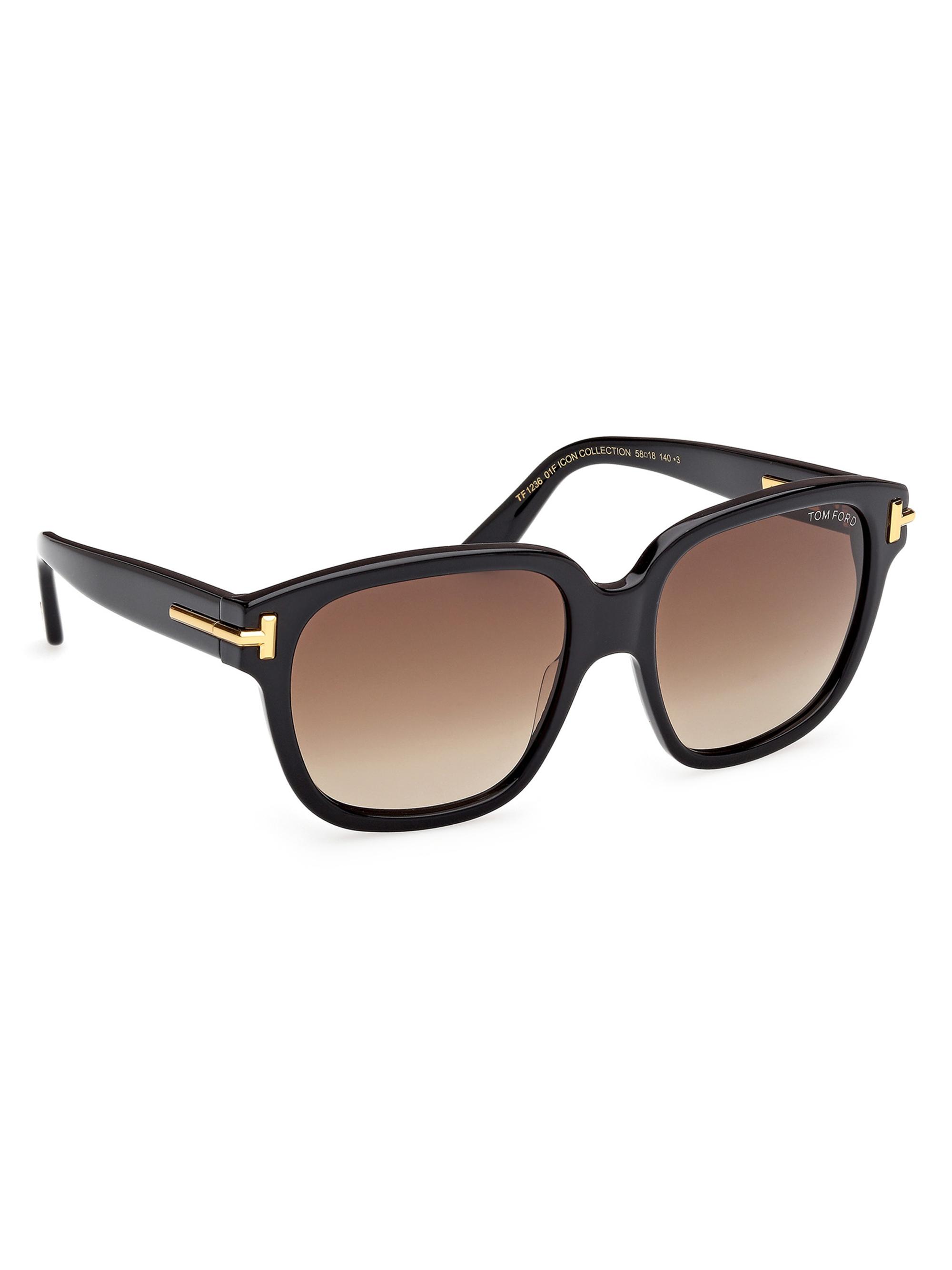 TOM FORD ICON 58MM Square Sunglasses | Saks Fifth Avenue