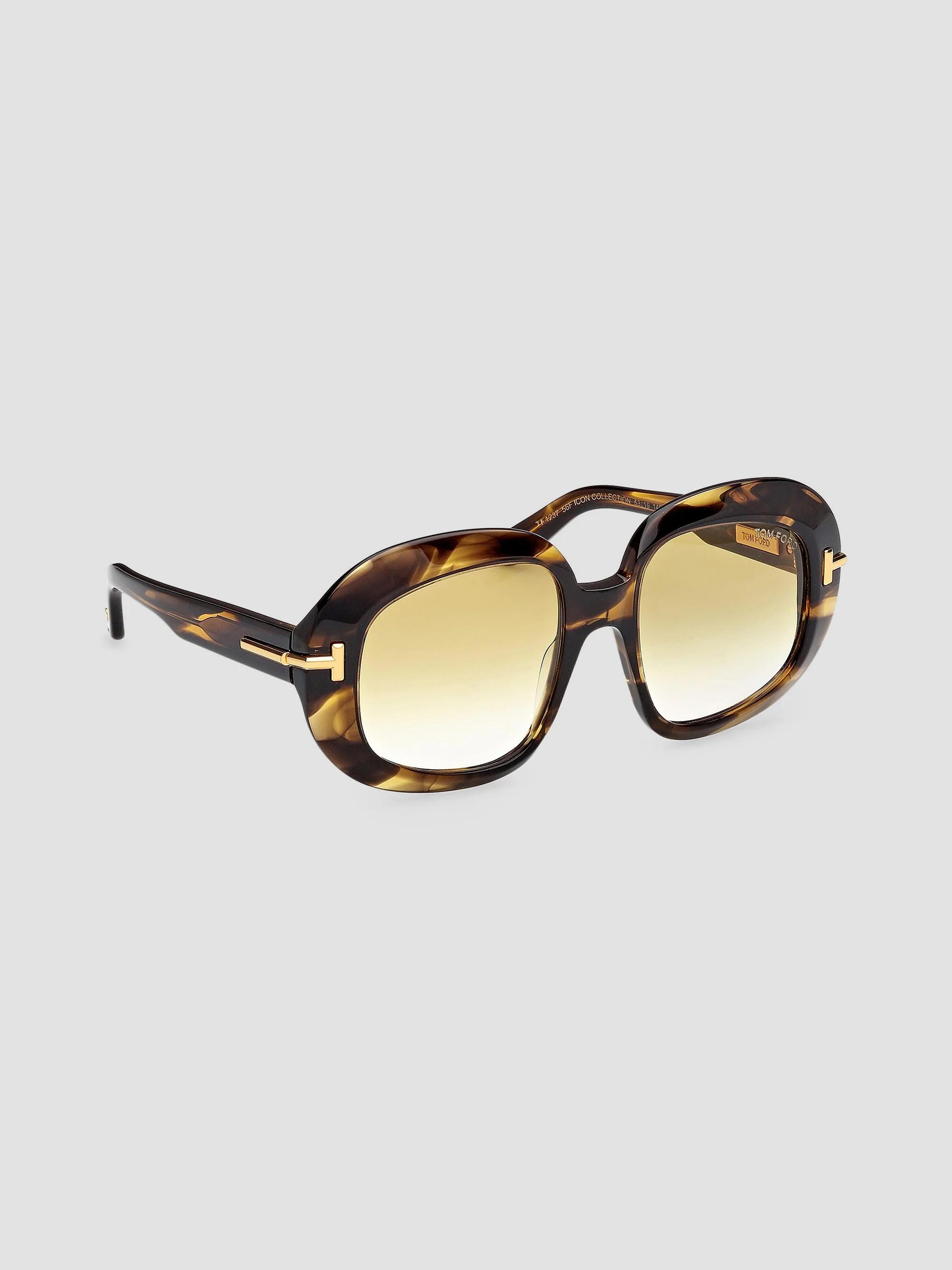 TOM FORD ICON 53MM Round Sunglasses | Saks Fifth Avenue