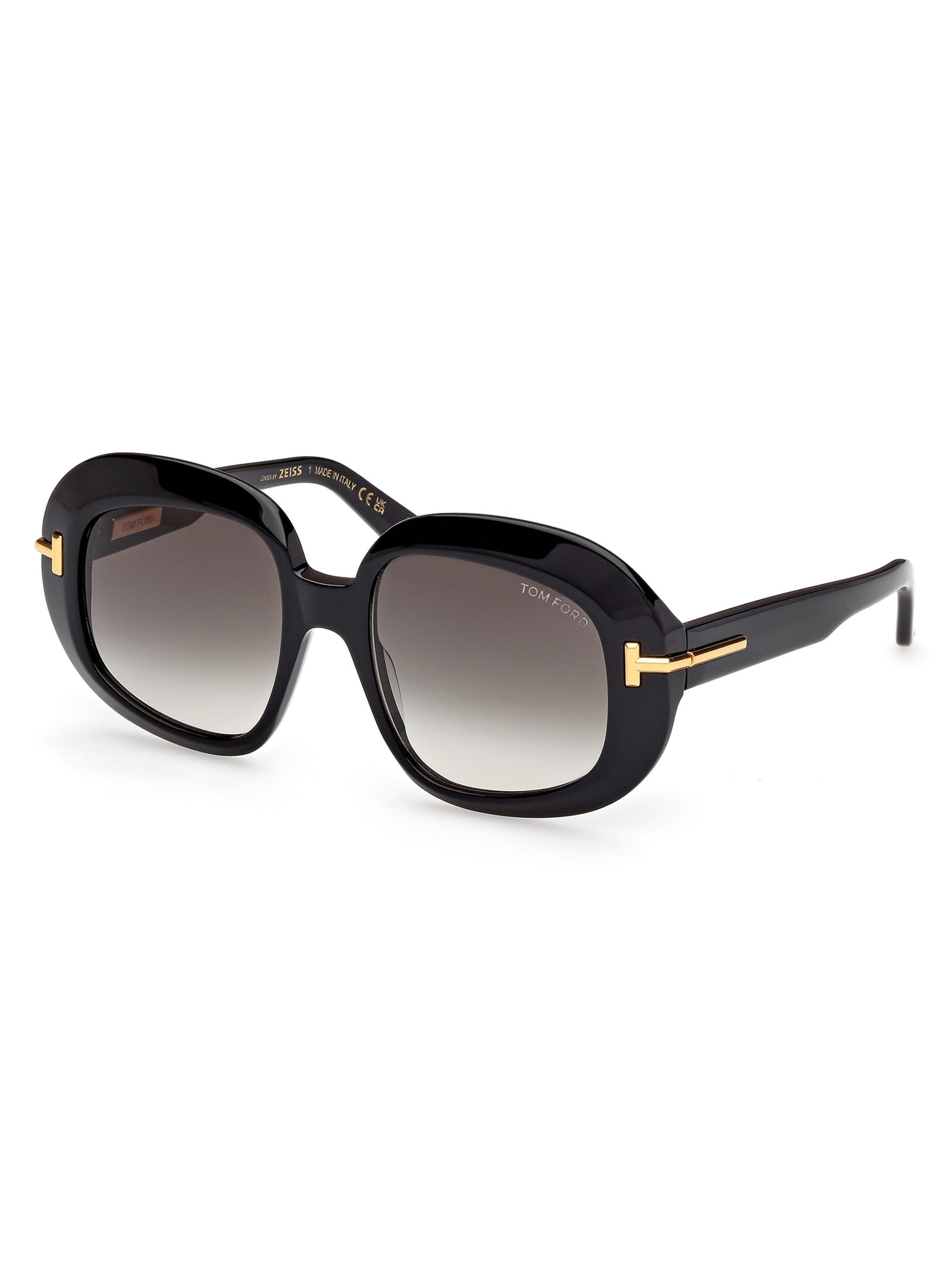 TOM FORD TOM FORD ICON 57MM Round Sunglasses | Saks Fifth Avenue