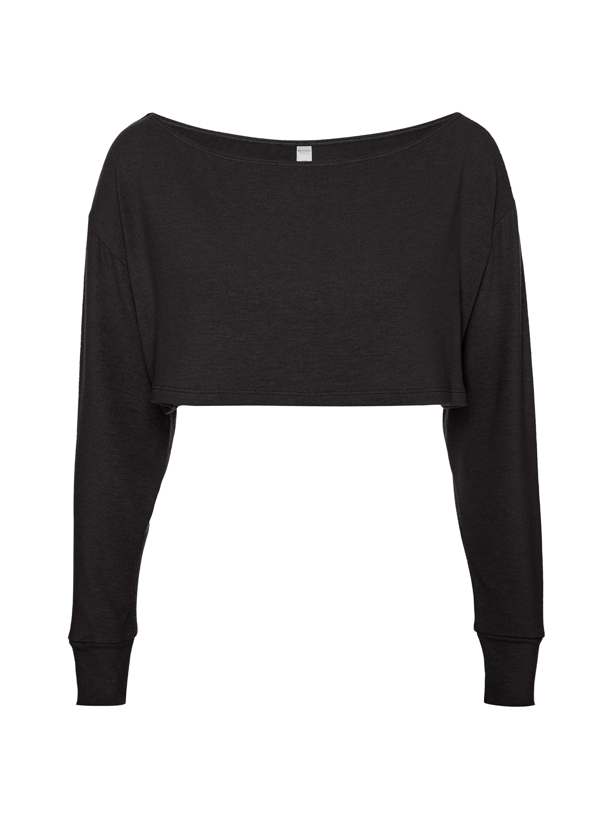 Beyond Yoga Women's Duet Two-Way Convertible Long-Sleeve Shrug - Black