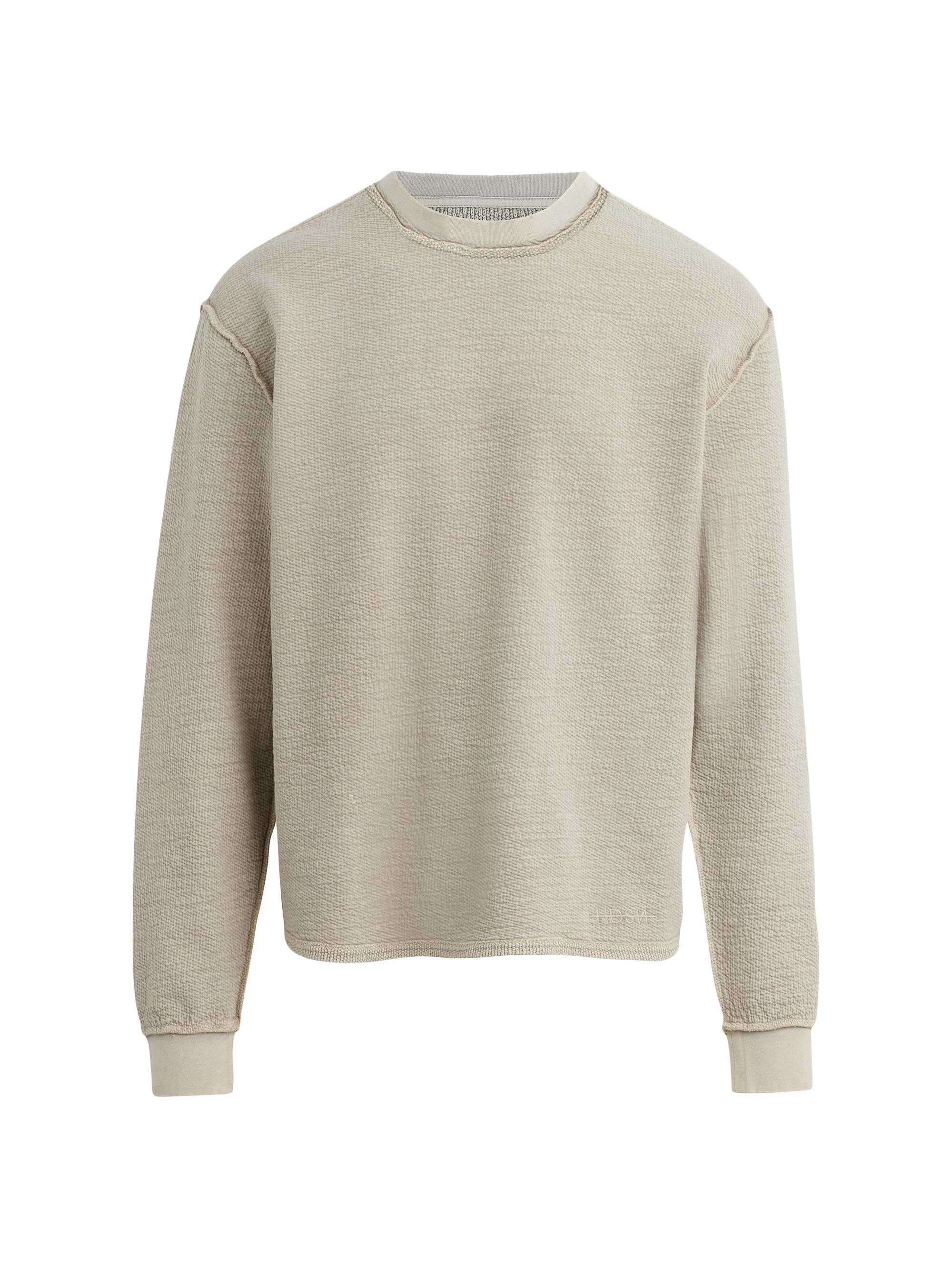 Hudson Jeans Men's Seamed Stretch Cotton Shirt - Frost Grey